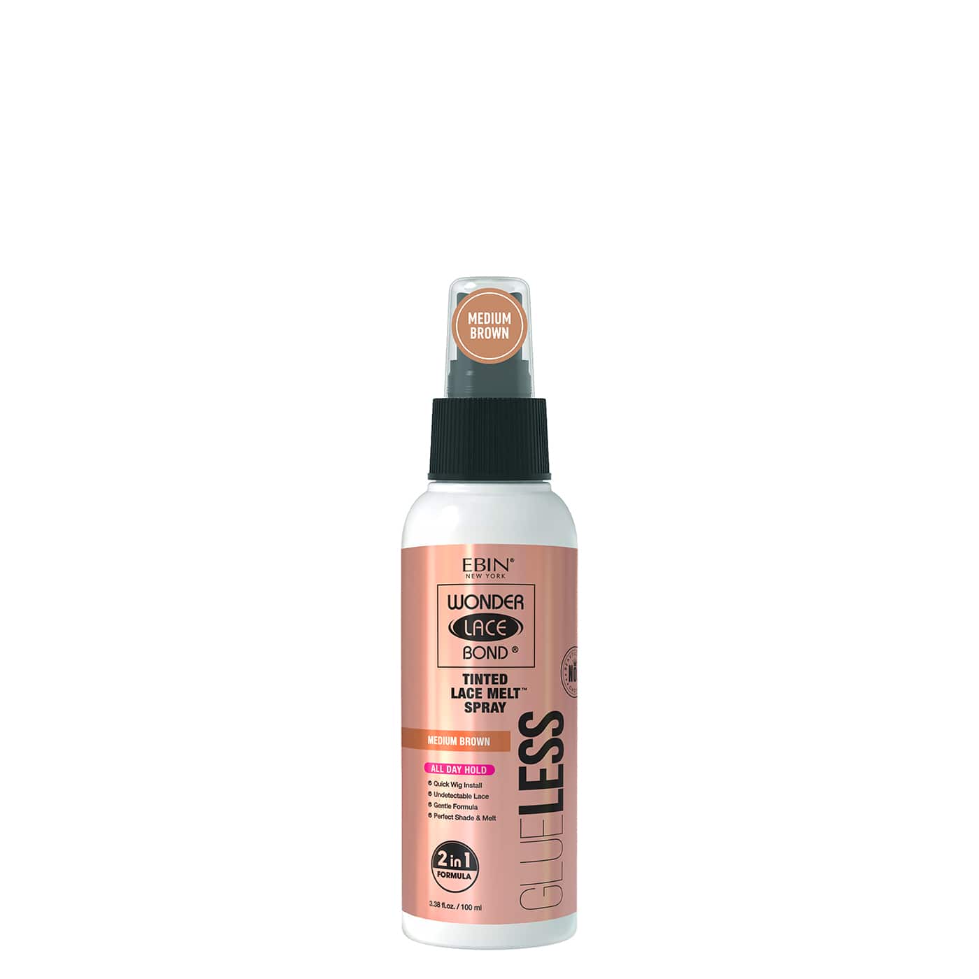 Wonder Lace Bond GLUELESS - Tinted Lace Melt Spray