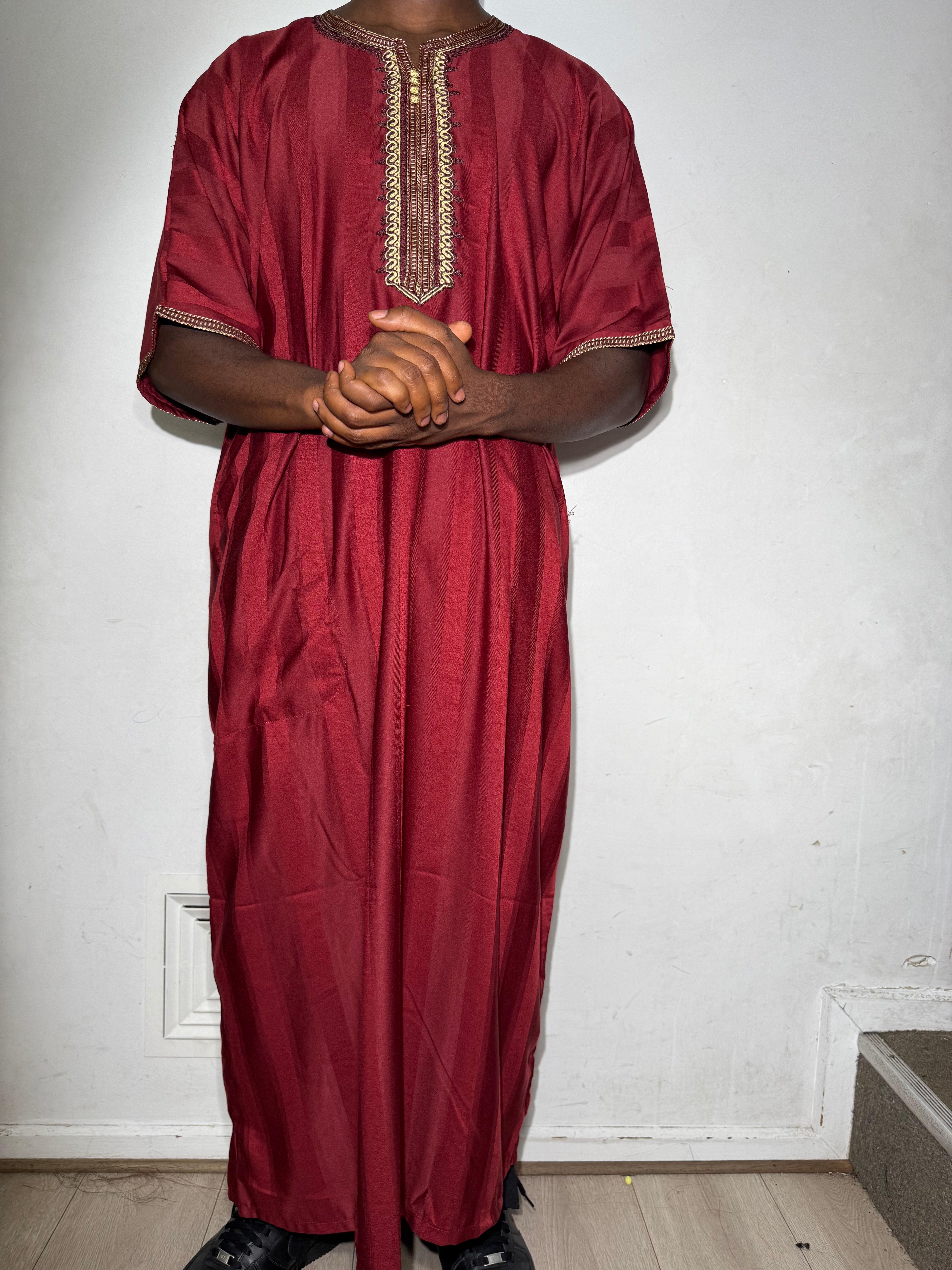 Morrocan men stripped Abaya