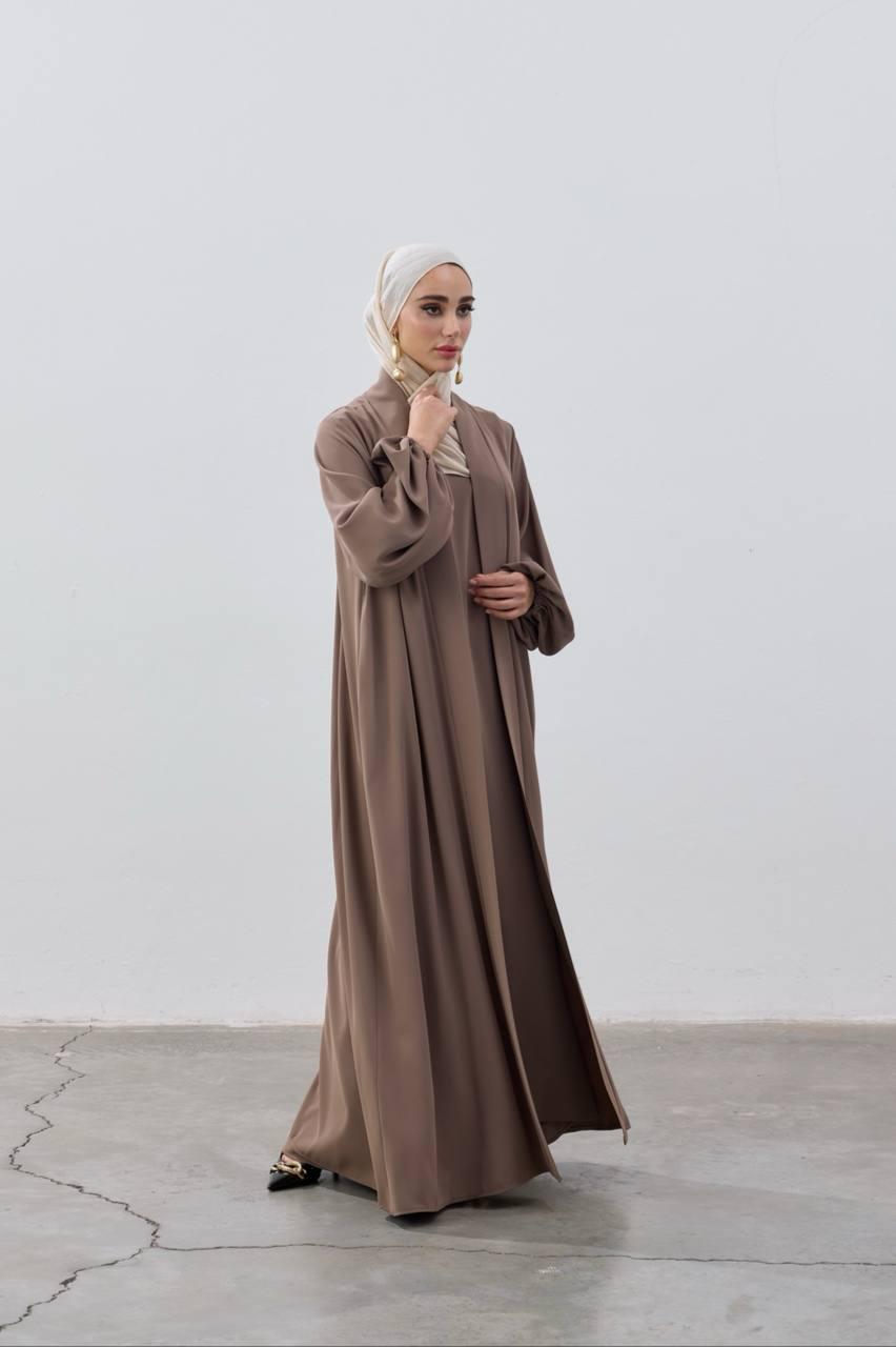 Nadeen Luxury 2 piece Set Abaya piece Set