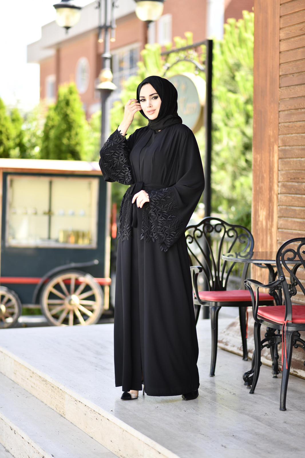 Elegant Black Abaya for Women