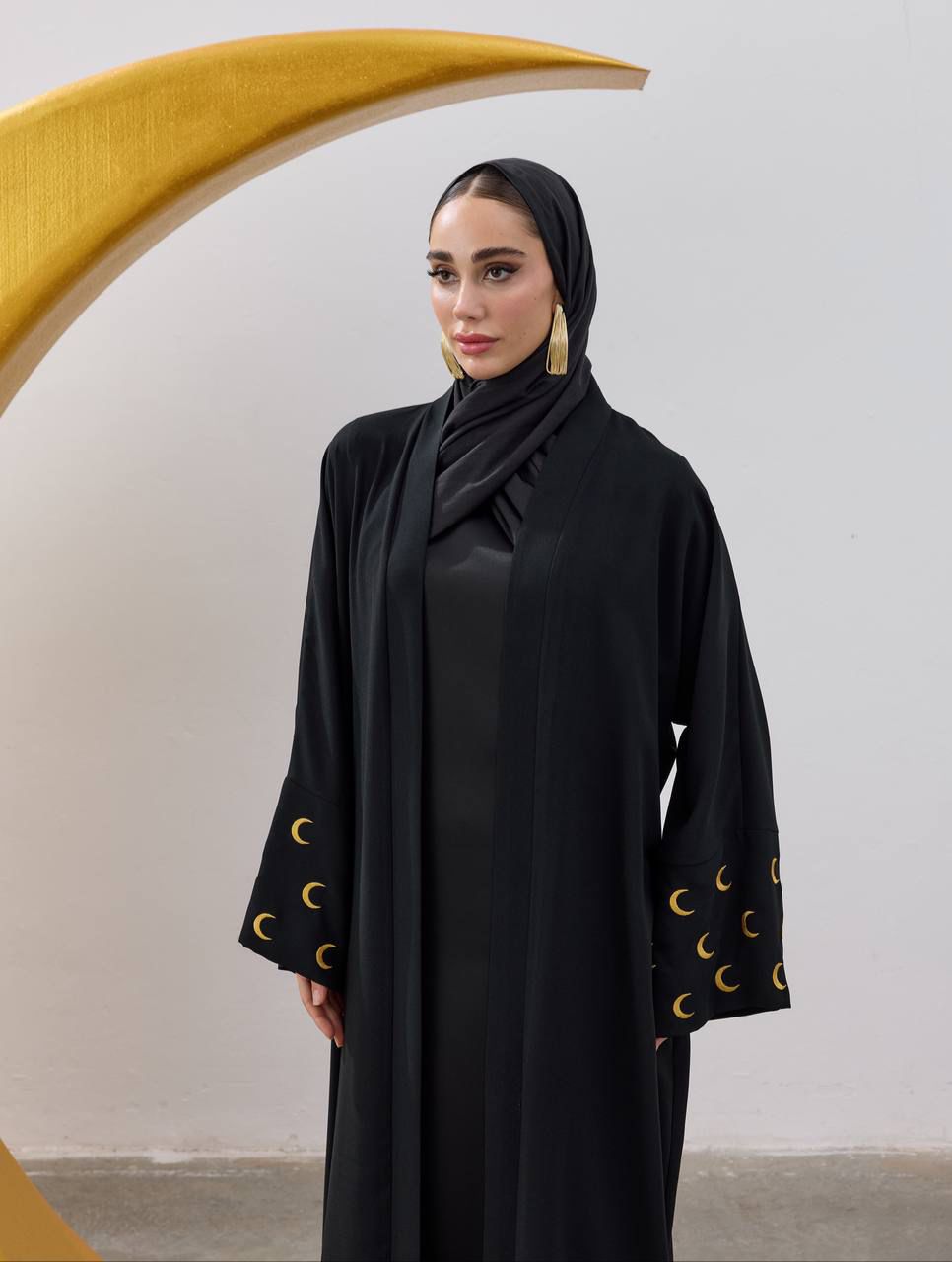 Crescent Abaya
