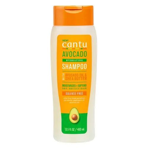 Cantu Avocado Hydrating Shampoo – Moisturizing Hair Care for Dry, Damaged & Natural Hair – 400ml