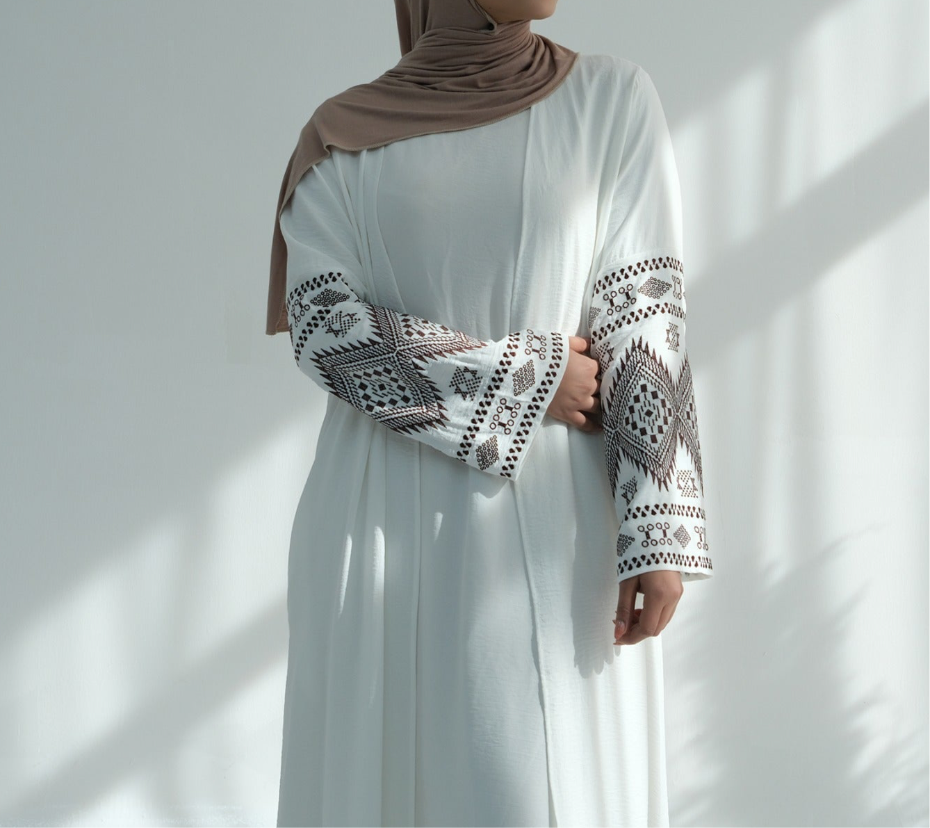 Dubai Saleha Soft Open Abaya