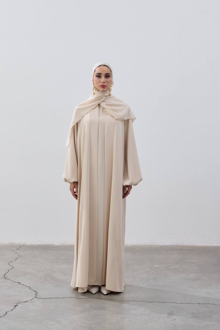 Elegance Two-Piece Abaya – Luxury Abaya