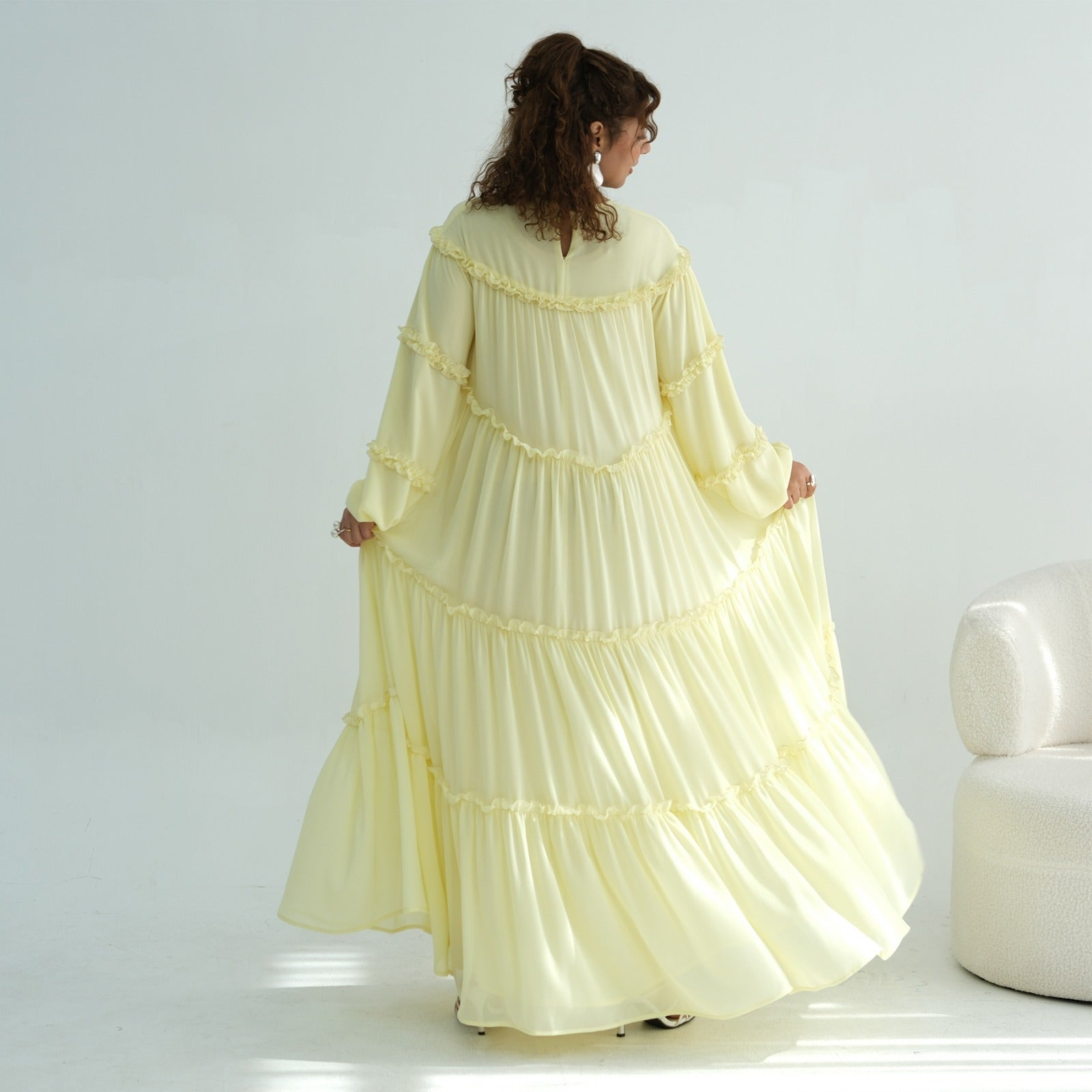 The Zahra Bloom Maxi – Elegant Floral Modest Maxi Dress