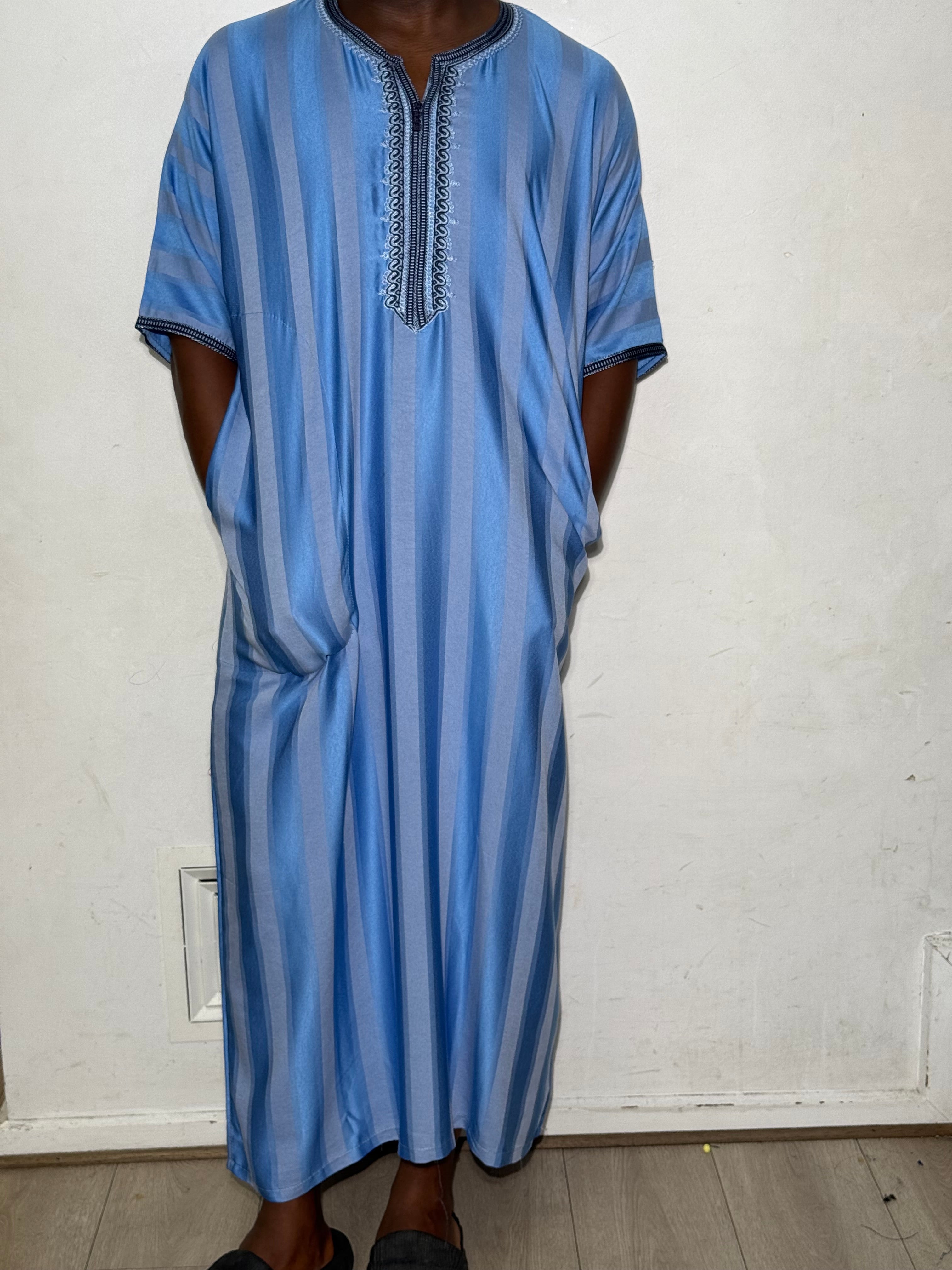 Morrocan men stripped Abaya