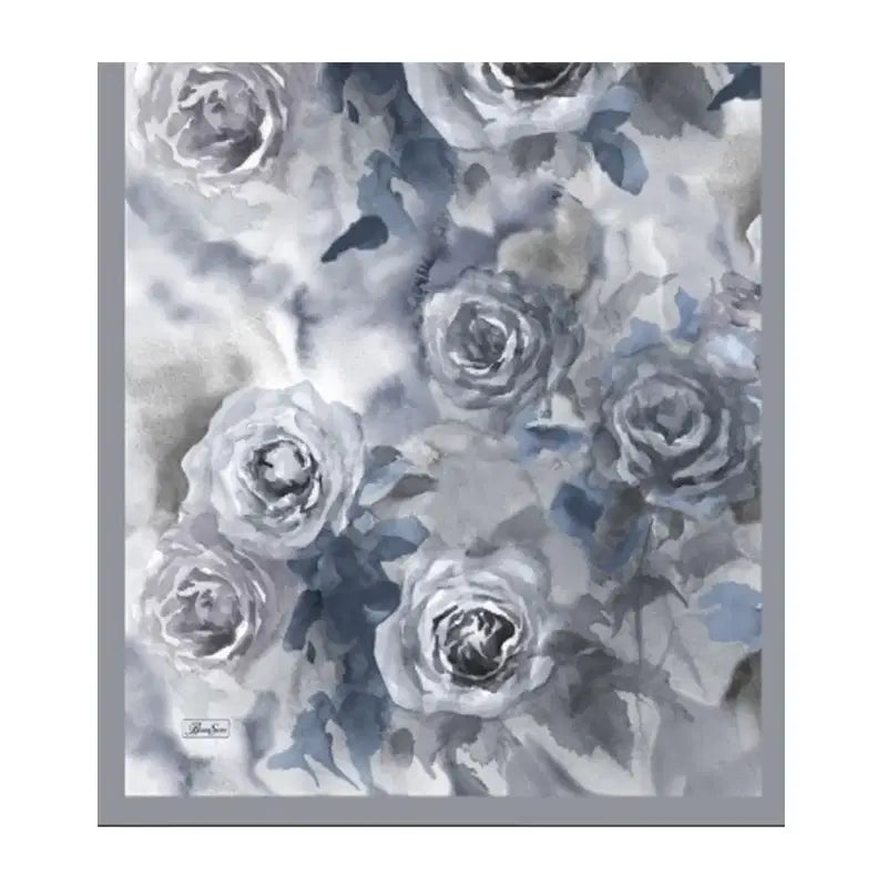 Rose Printed Organic Ramie Hijab