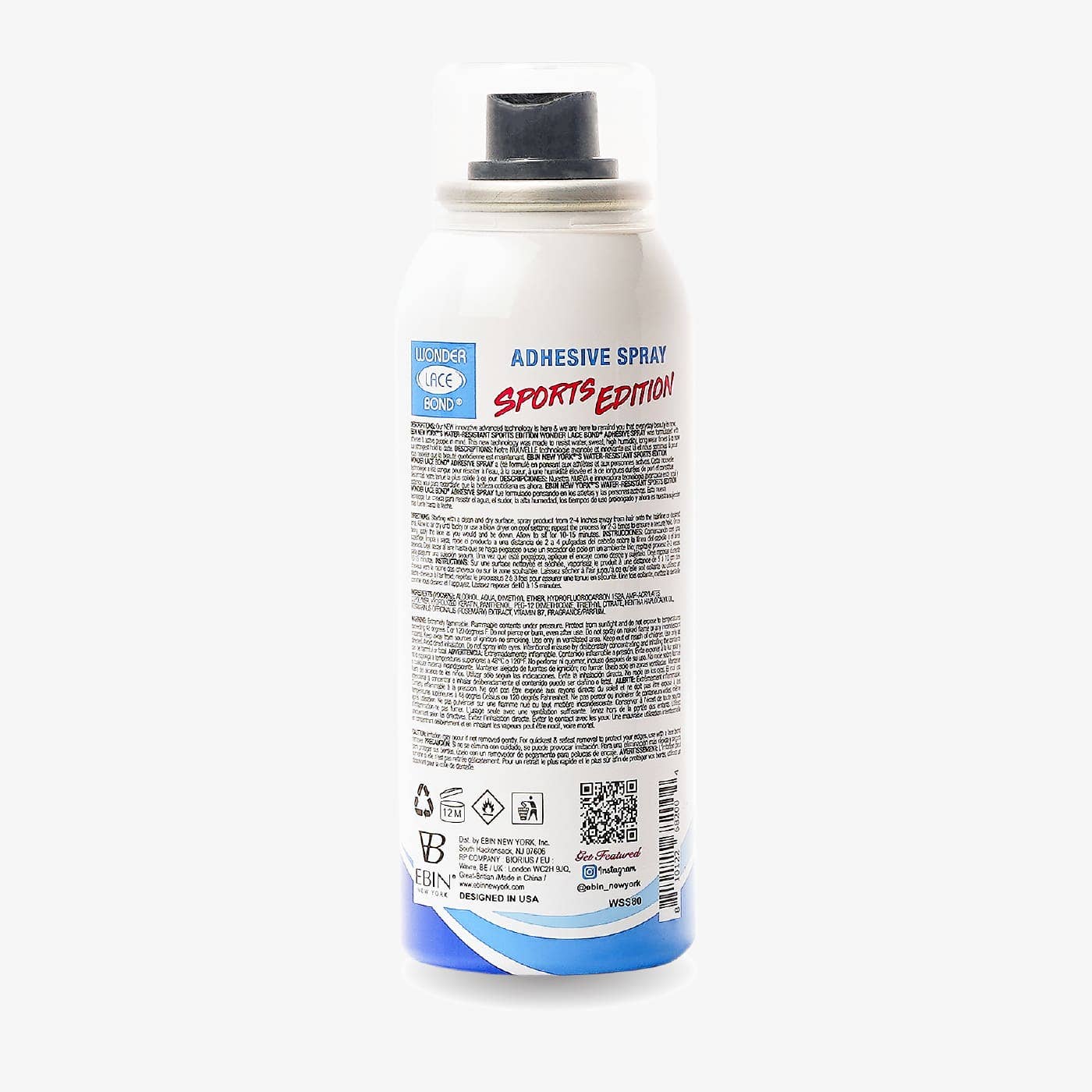 Wonder Lace Bond Sports Edition Adhesive Spray
