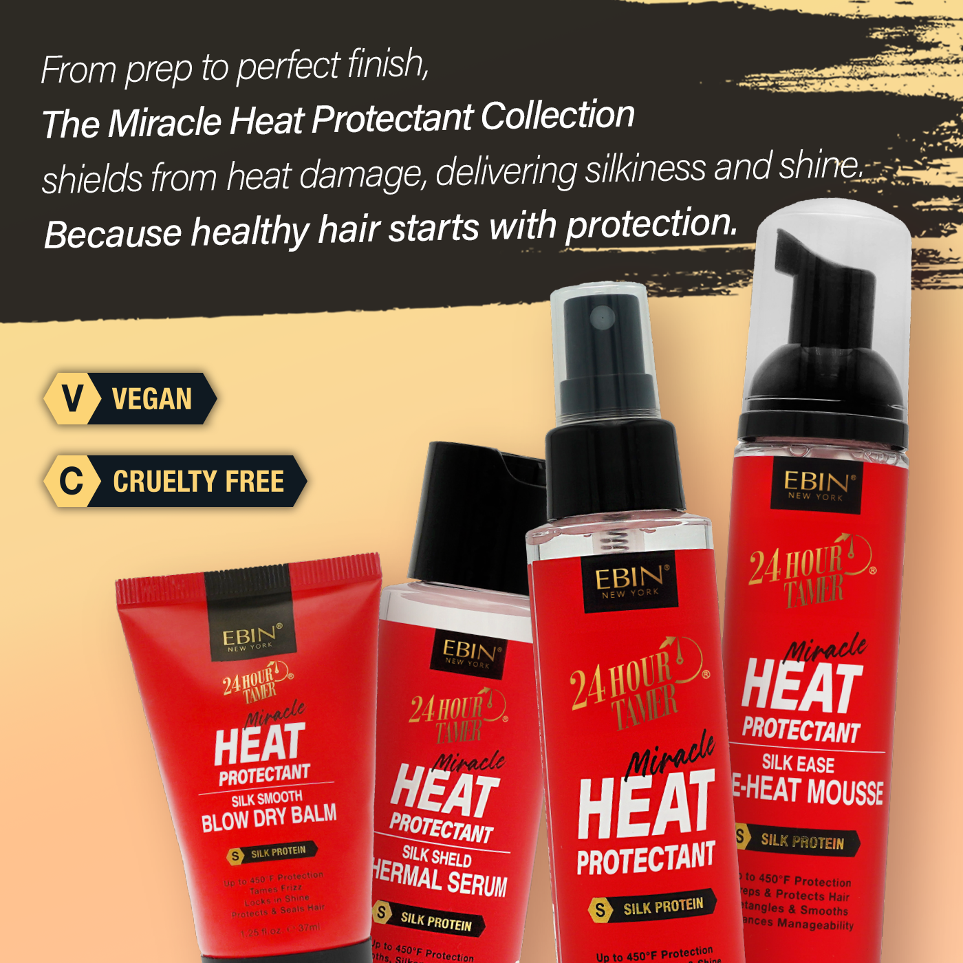 24 Hour Tamer Heat Protectant Silk Smooth Blow Dry Balm