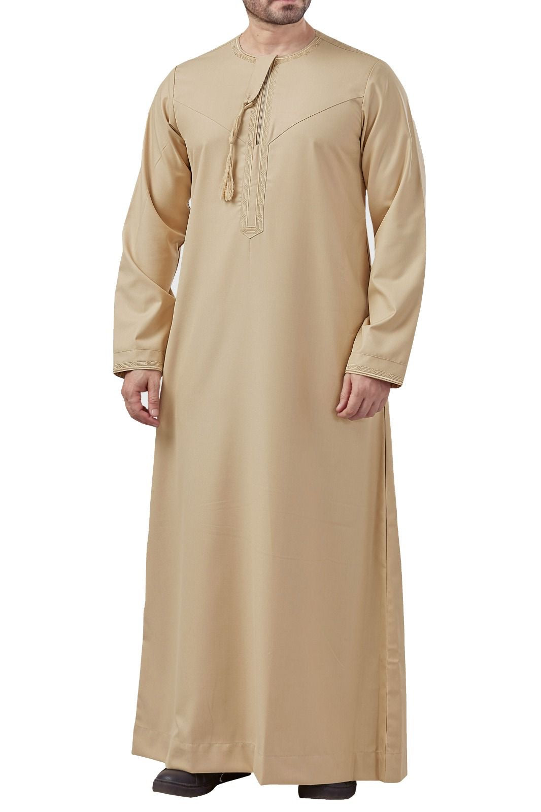 Premium embroidered Omani Thobe