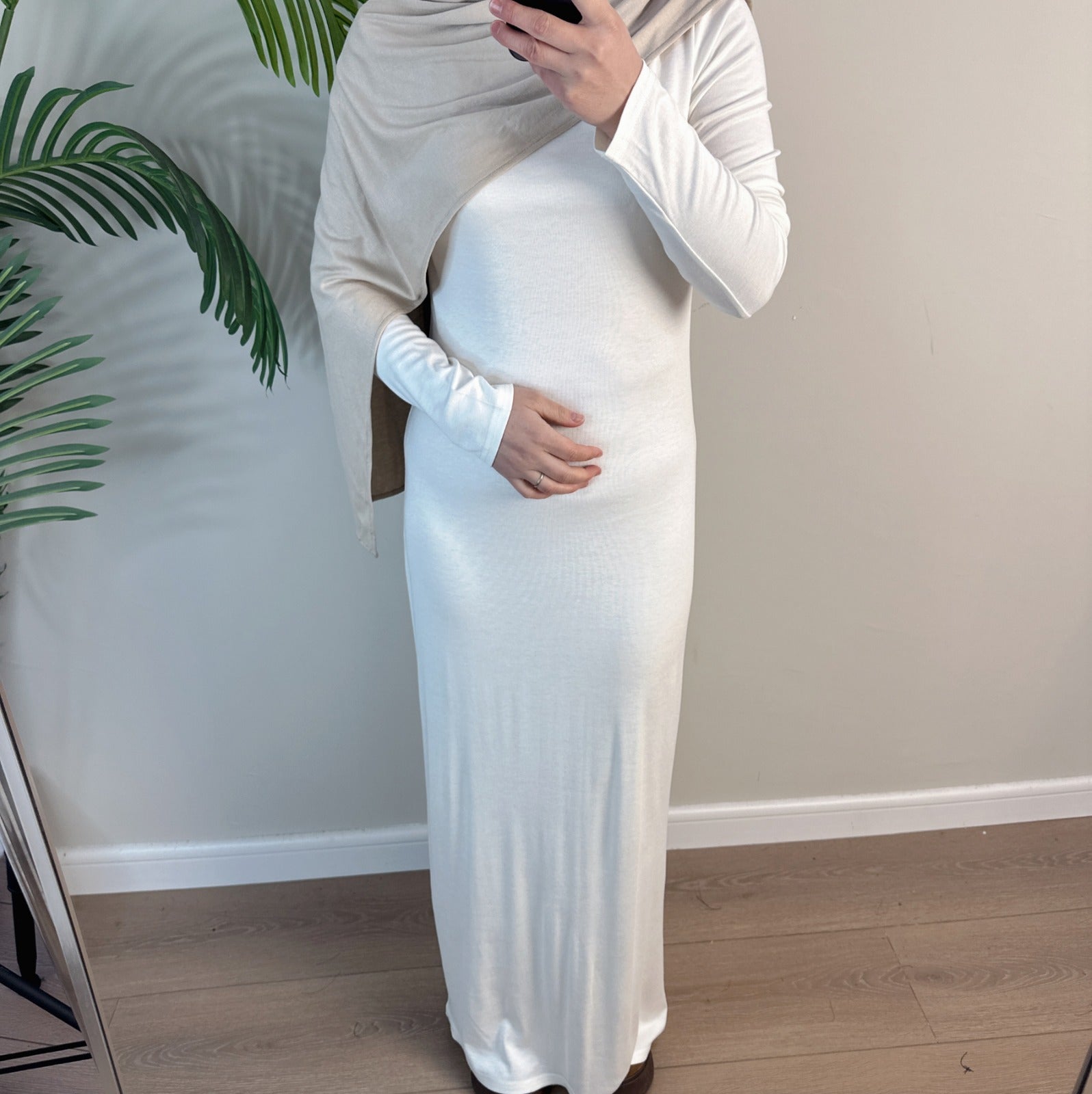 Long sleeves body dress