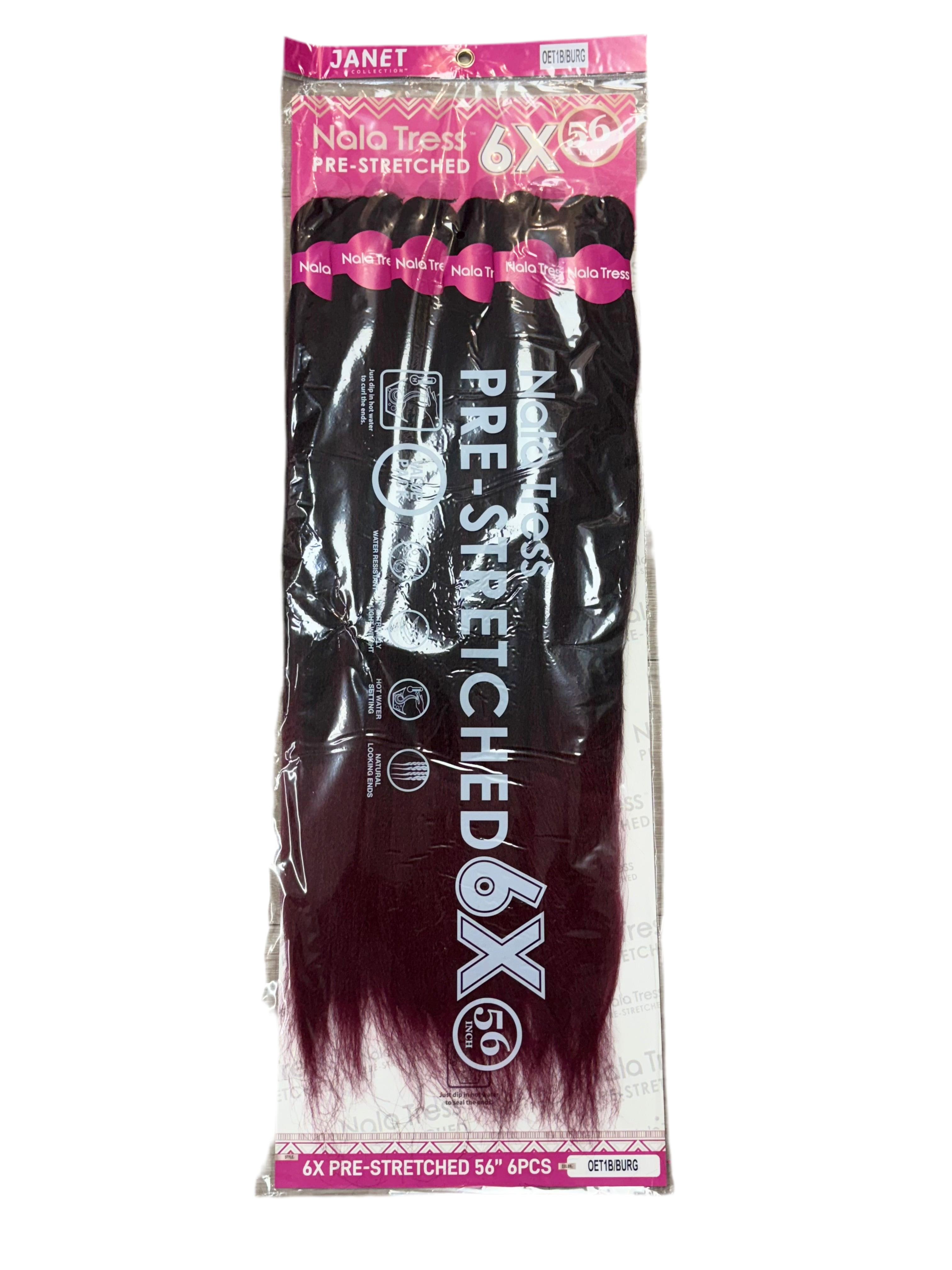 Janet Nala Tress Pre-Stretched Braiding Extensions