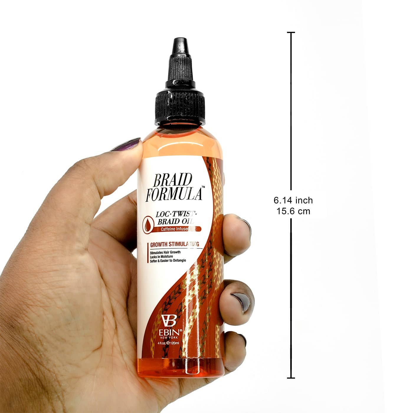 BRAID FORMULA LOC. TWIST. BRAID OIL (4OZ/120ML) - GROWTH STIMULATING