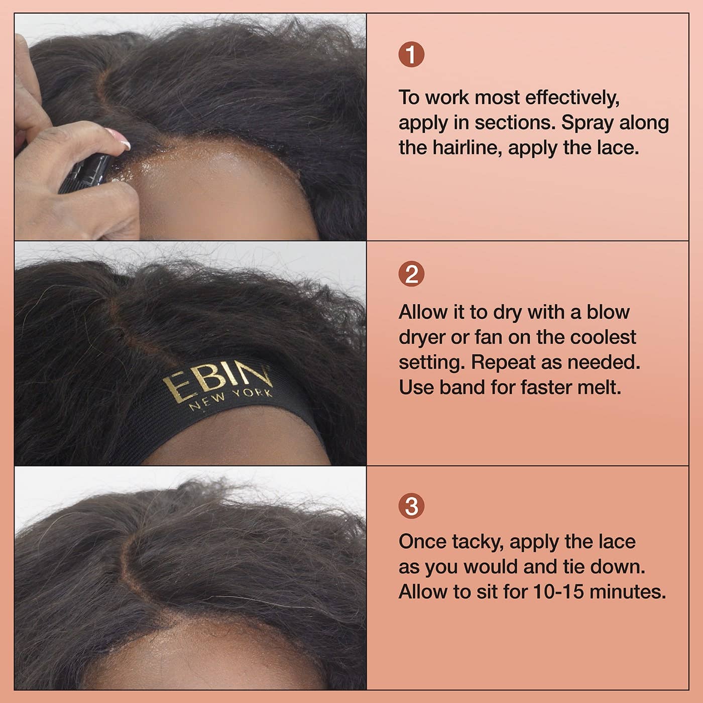 Wonder Lace Bond GLUELESS - Lace Melt Spray