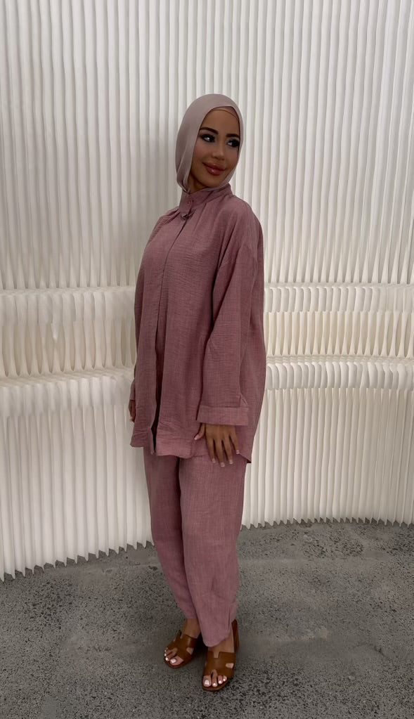 Mya linen set