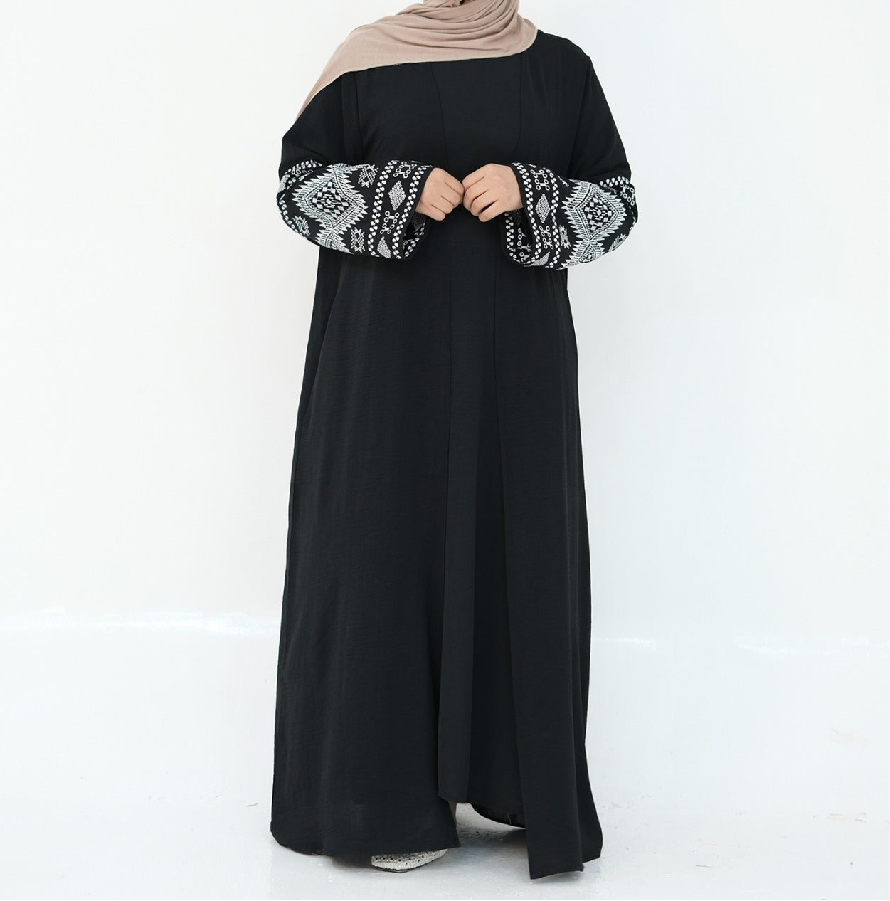 Dubai Saleha Soft Open Abaya