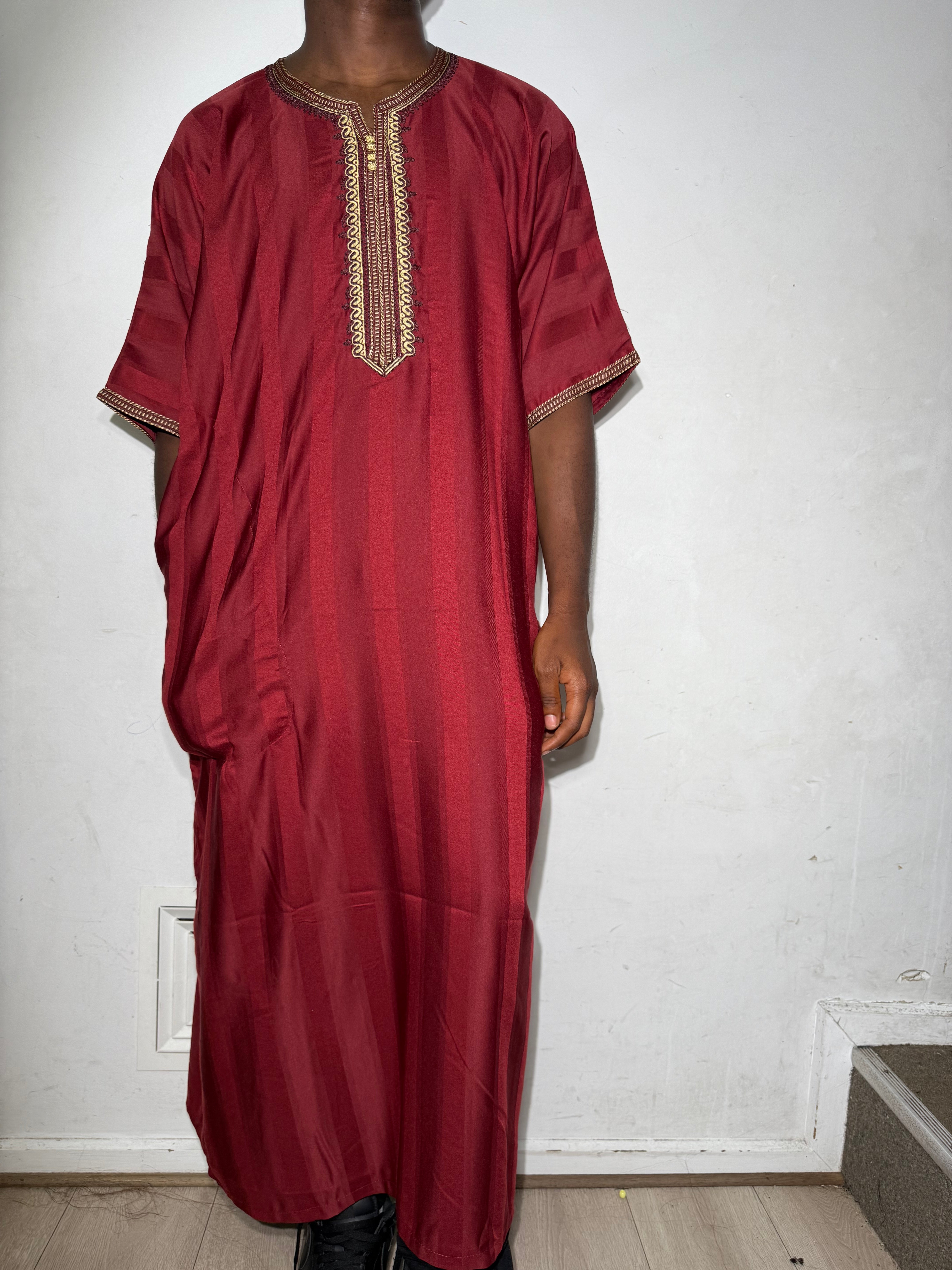 Morrocan men stripped Abaya