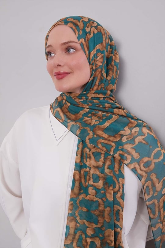 Desert Glyph Modal Hijab