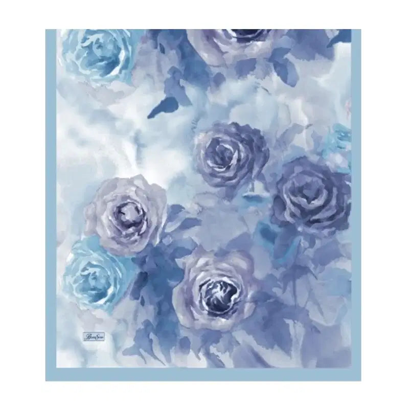 Rose Printed Organic Ramie Hijab