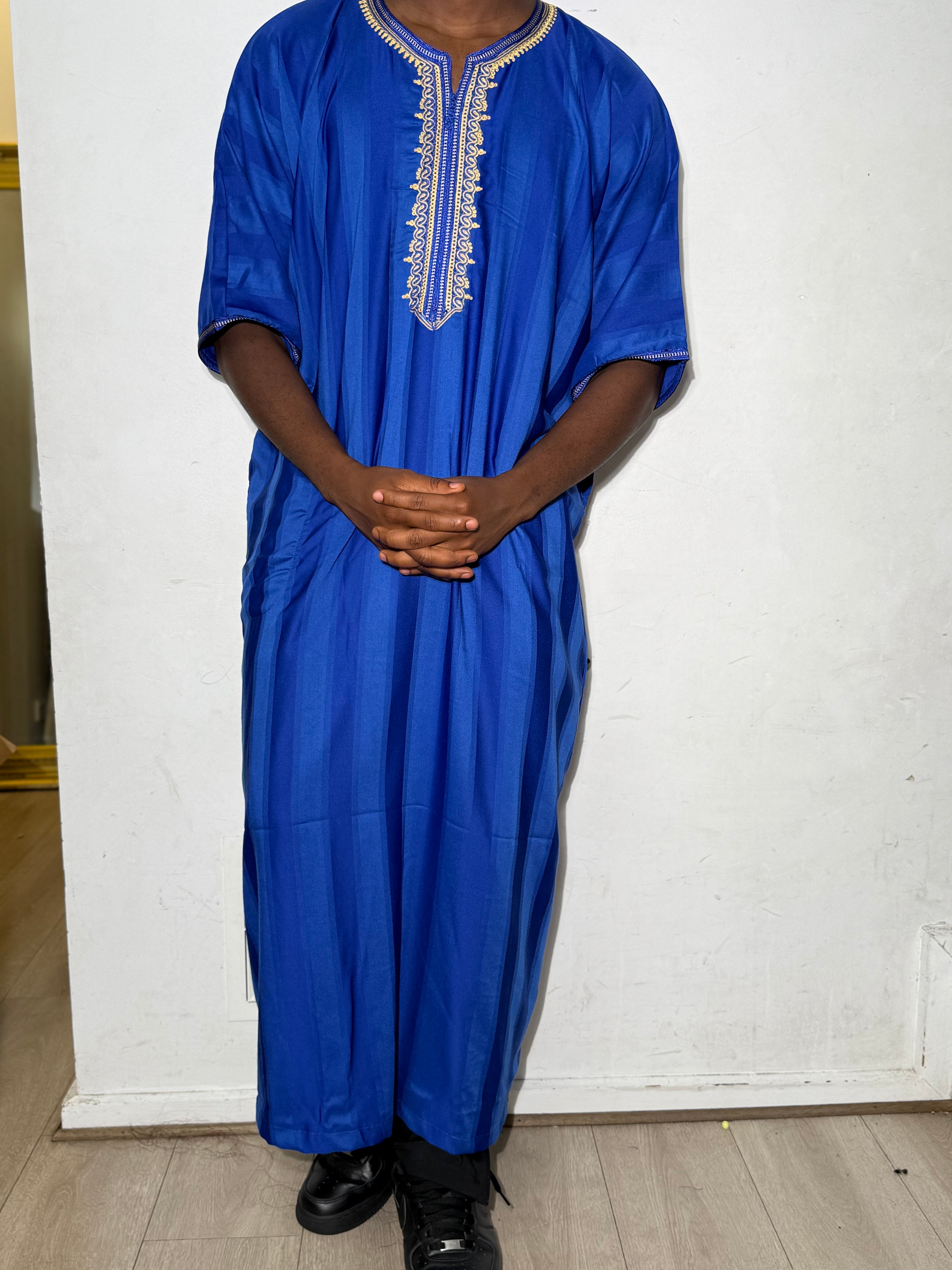 Morrocan men stripped Abaya