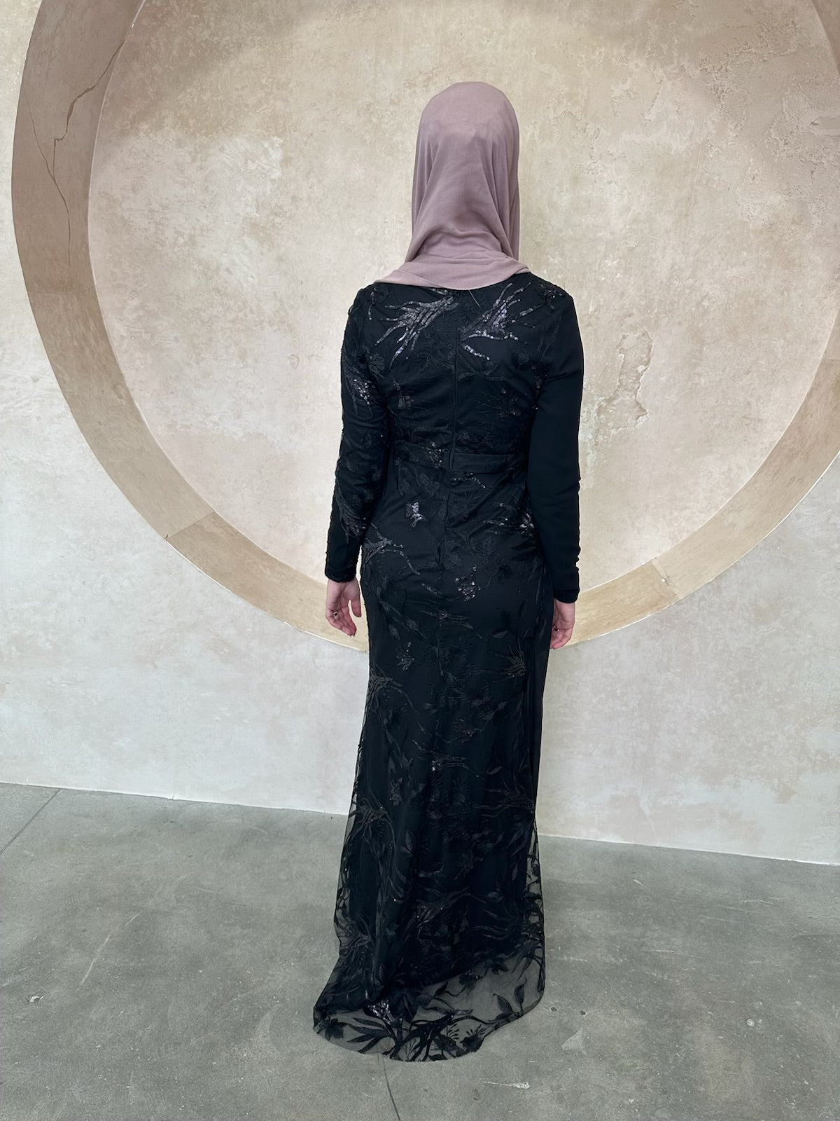 Katia black gown