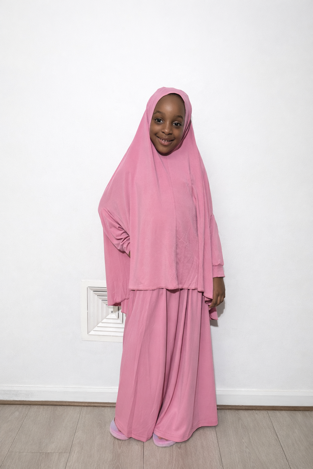 Girls Dimah Jilbab set-Non tie back