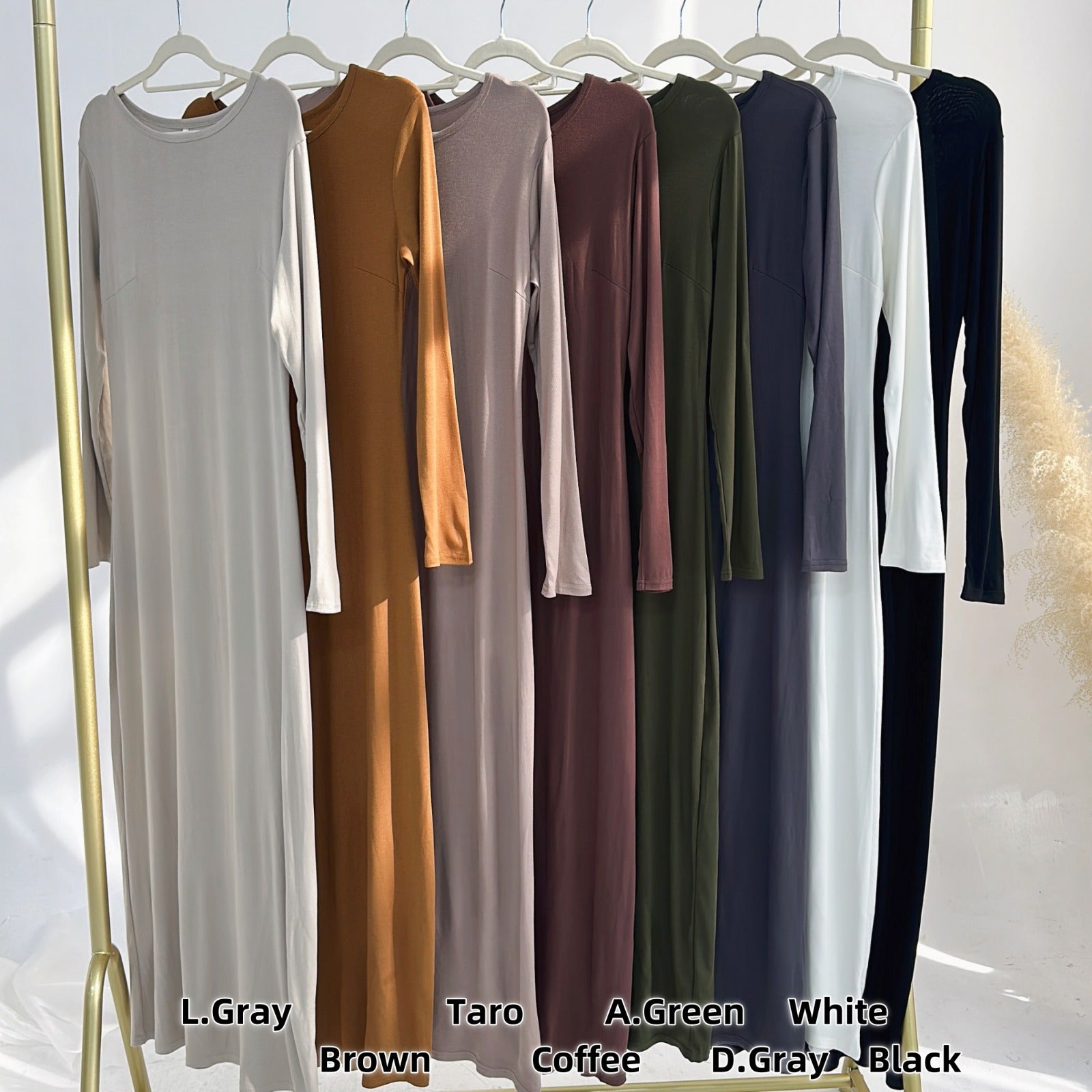 Long sleeves body dress
