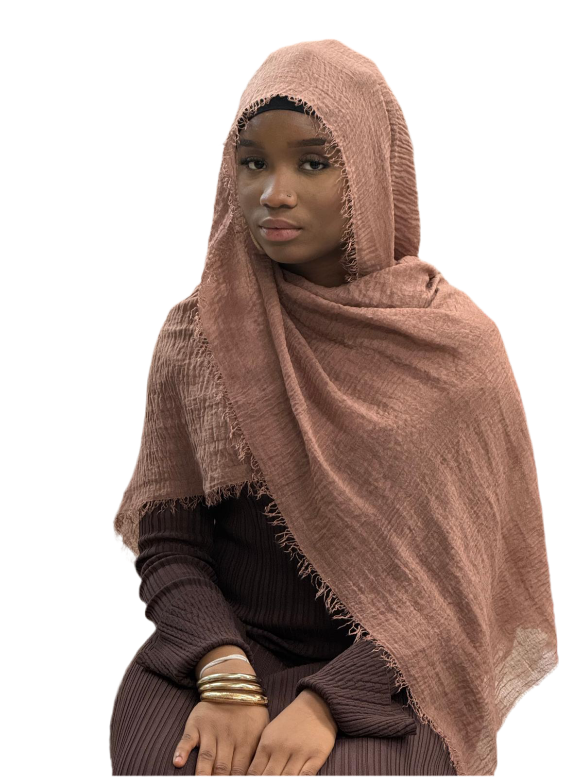 Iron-Free Cotton Hijab – Effortless Elegance