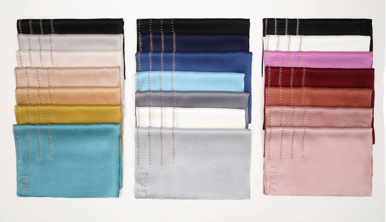 Janjan Crystal stone Hijab