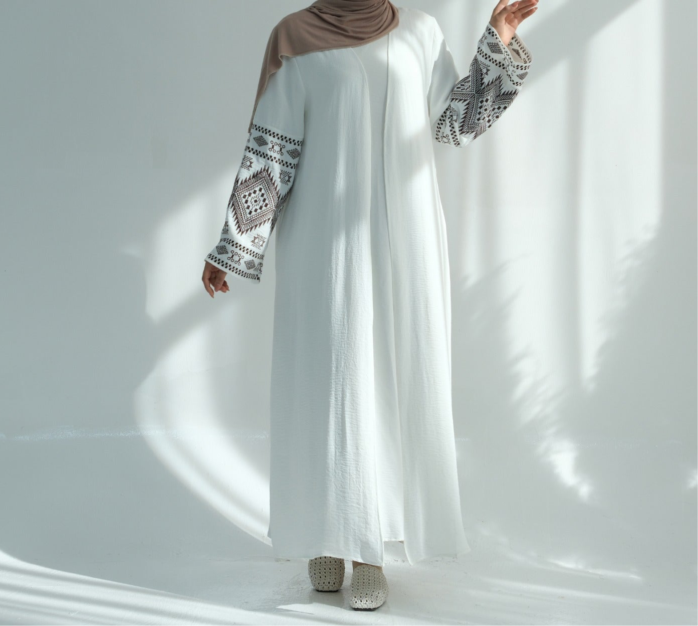 Dubai Saleha Soft Open Abaya