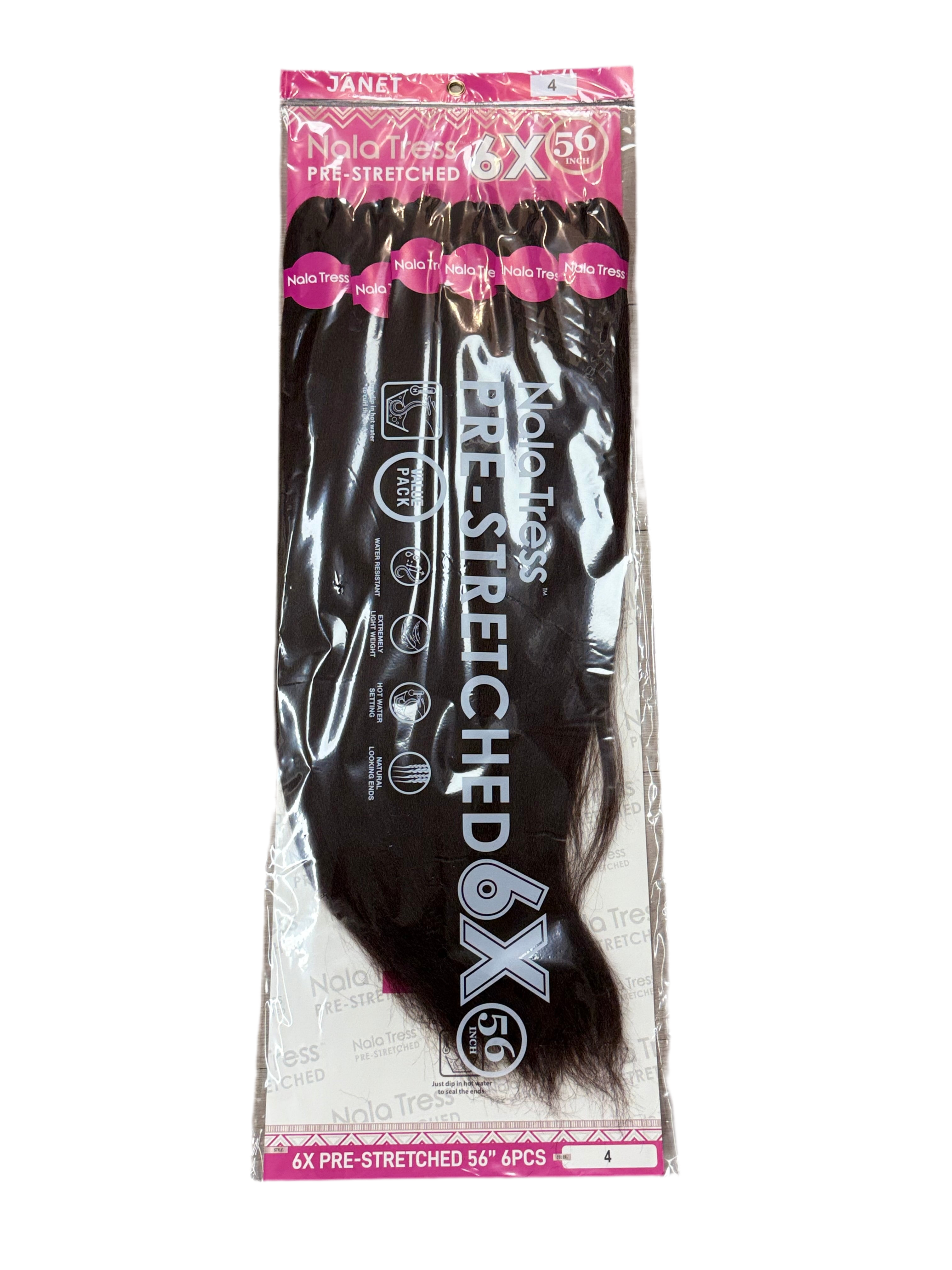 Janet Nala Tress Pre-Stretched Braiding Extensions