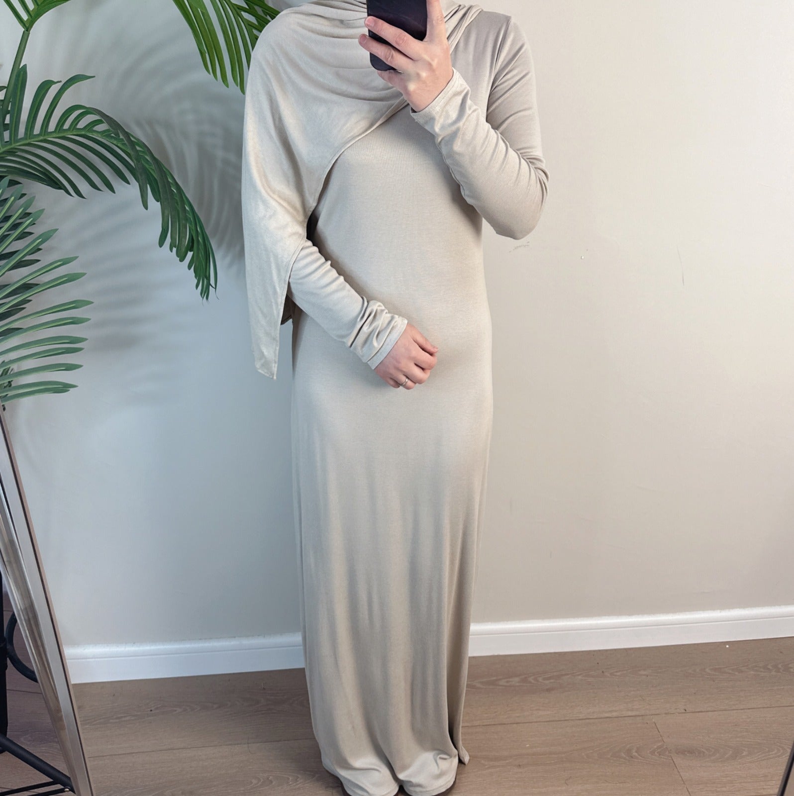 Long sleeves body dress