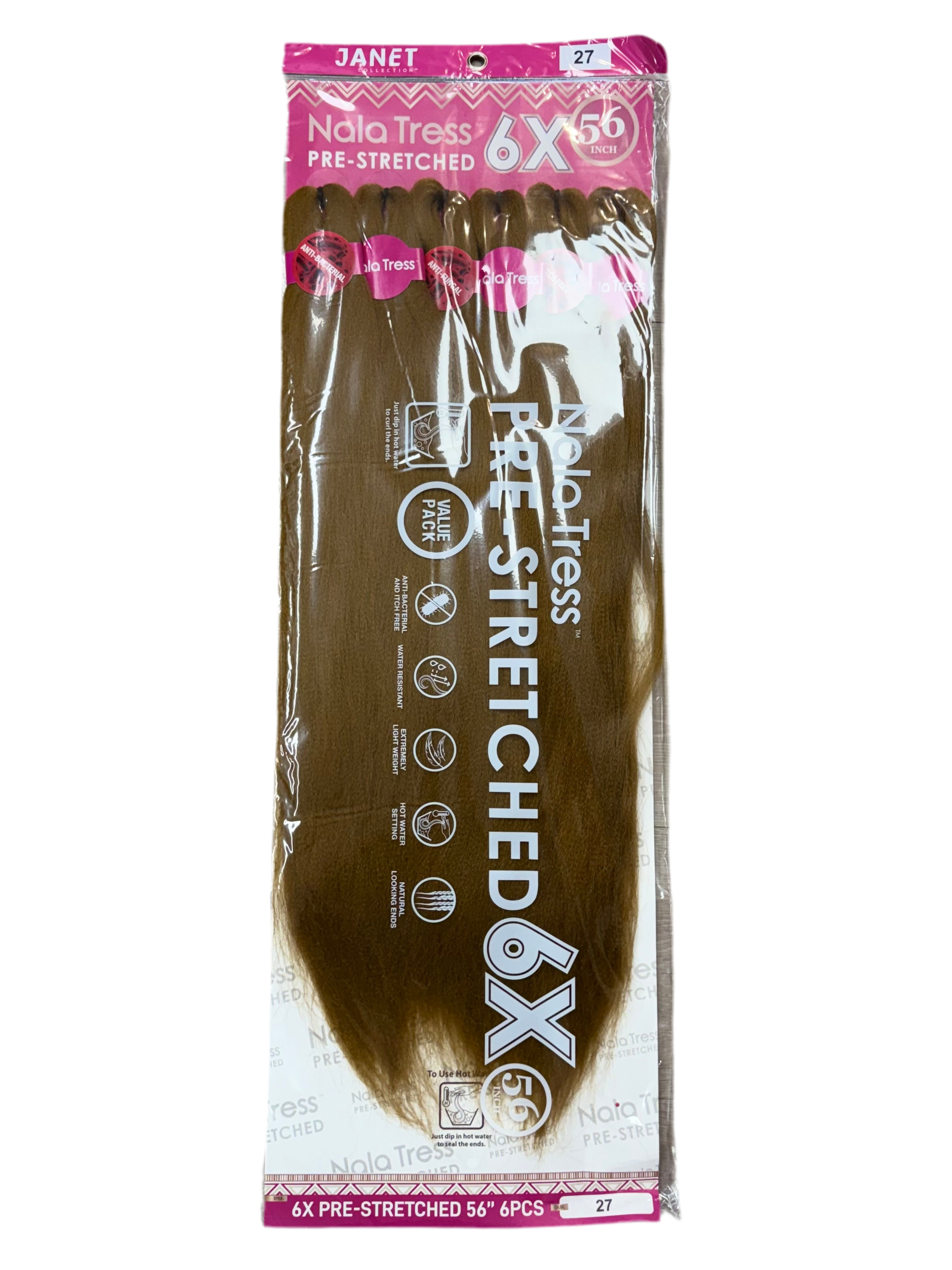 Janet Nala Tress Pre-Stretched Braiding Extensions