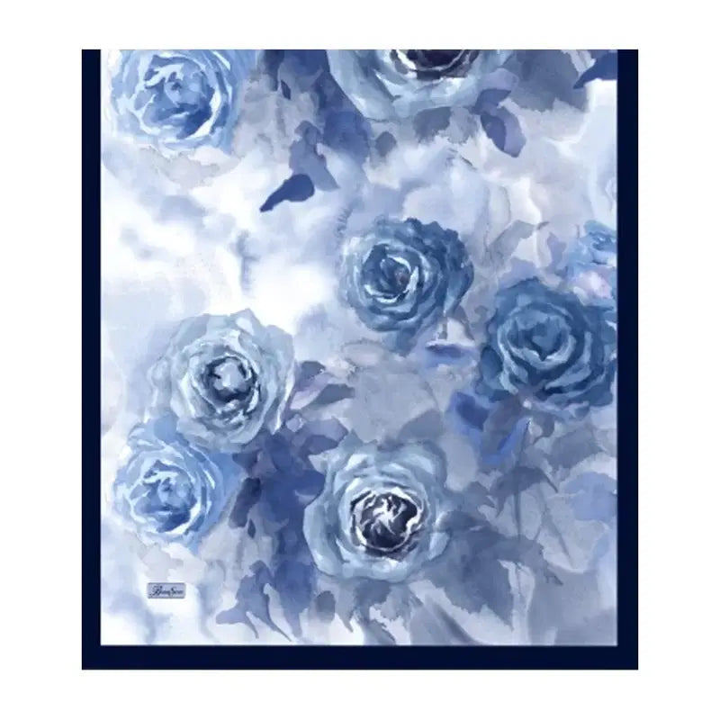 Rose Printed Organic Ramie Hijab