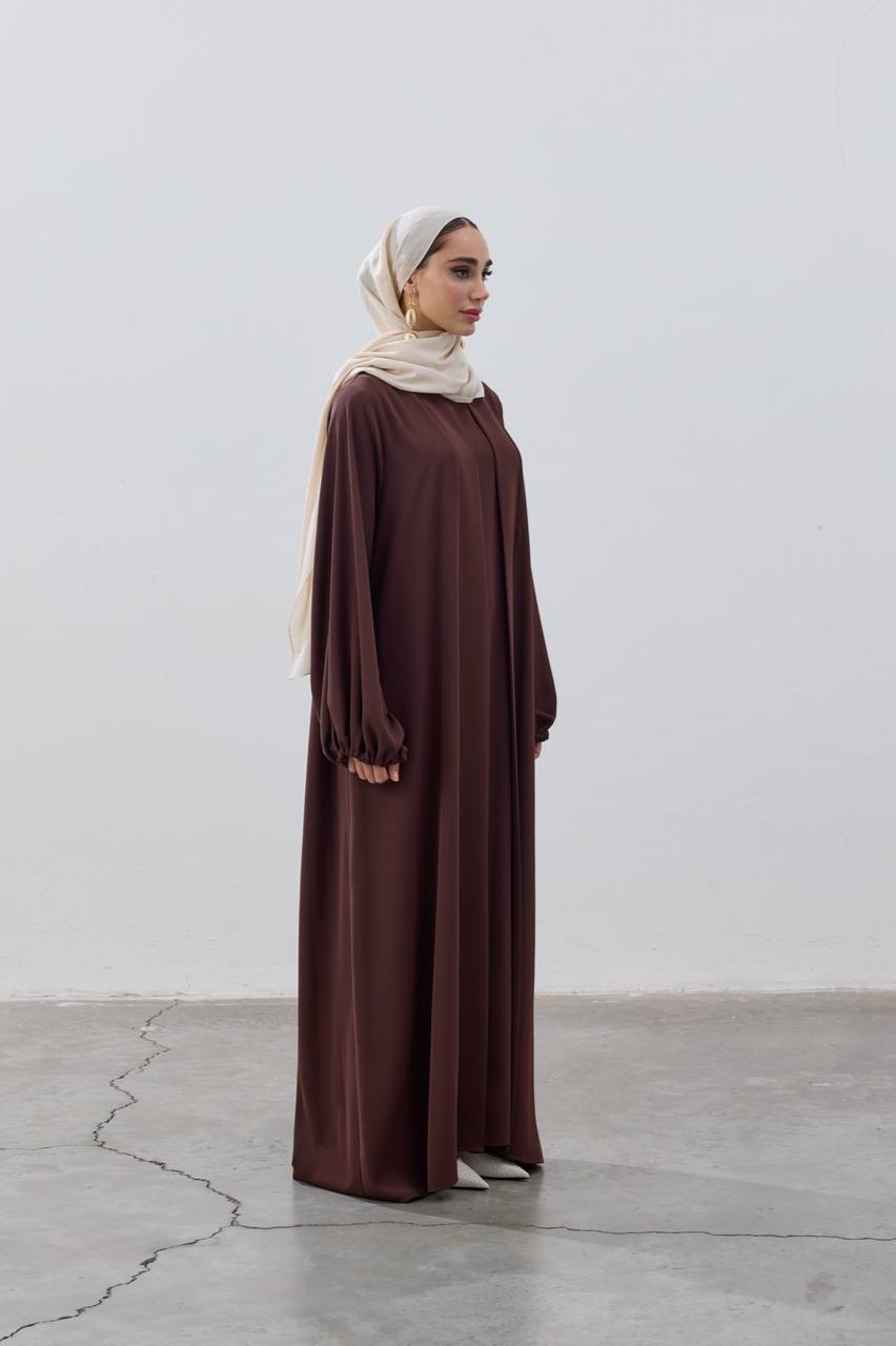 Elegant Two-Piece Abaya – Luxury Abaya