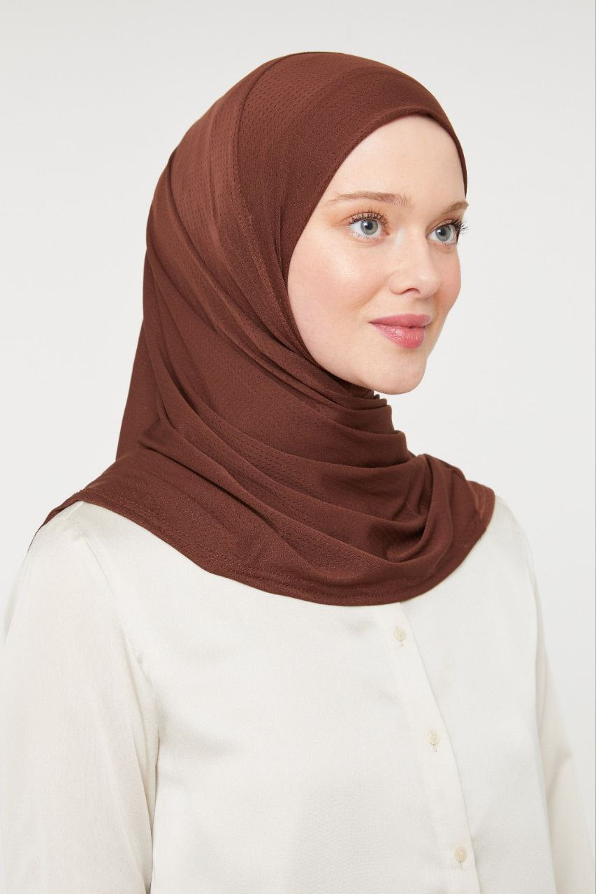 Sport Wrap Hijab – Lightweight Breathable Activewear Hijab for All Sports