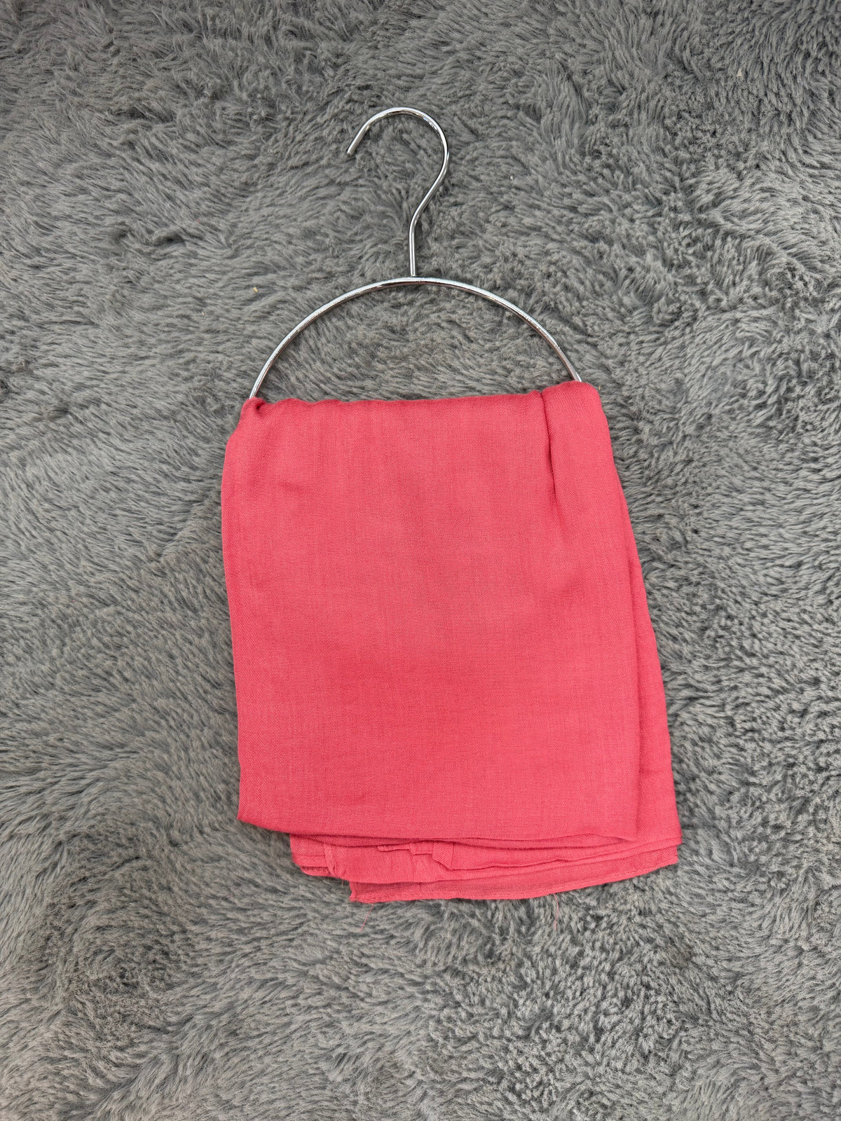 Premium Modal Hijab in Coral Pink