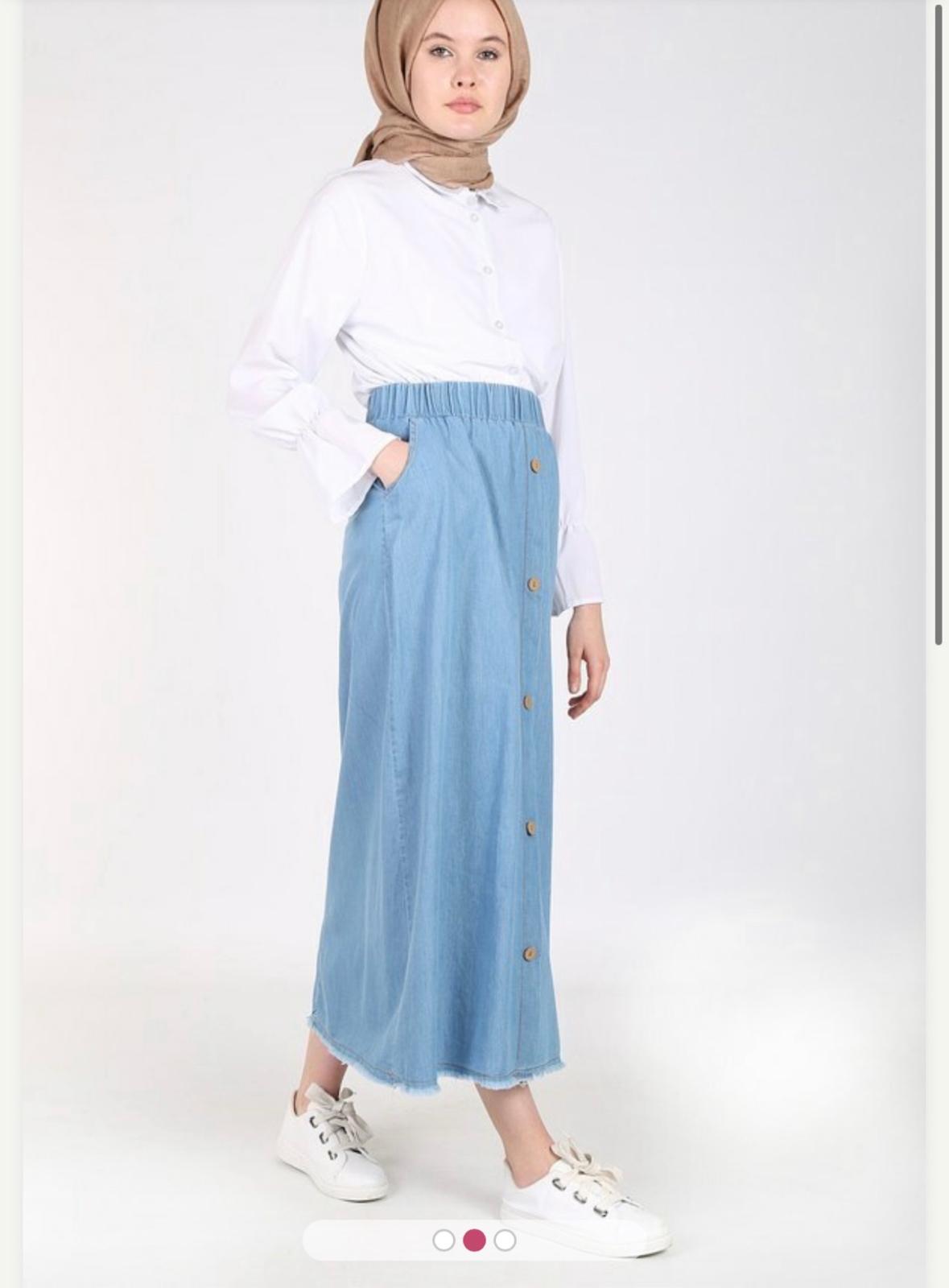 Floral Print Midi Skirt for Women