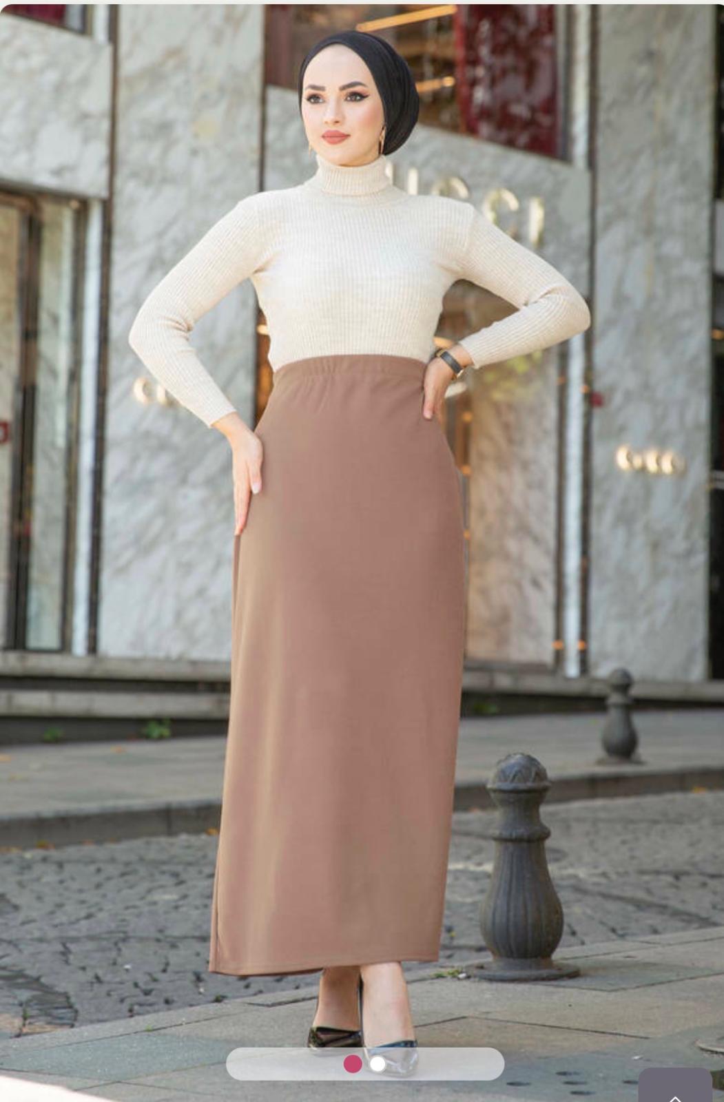 Floral Print Midi Skirt for Women