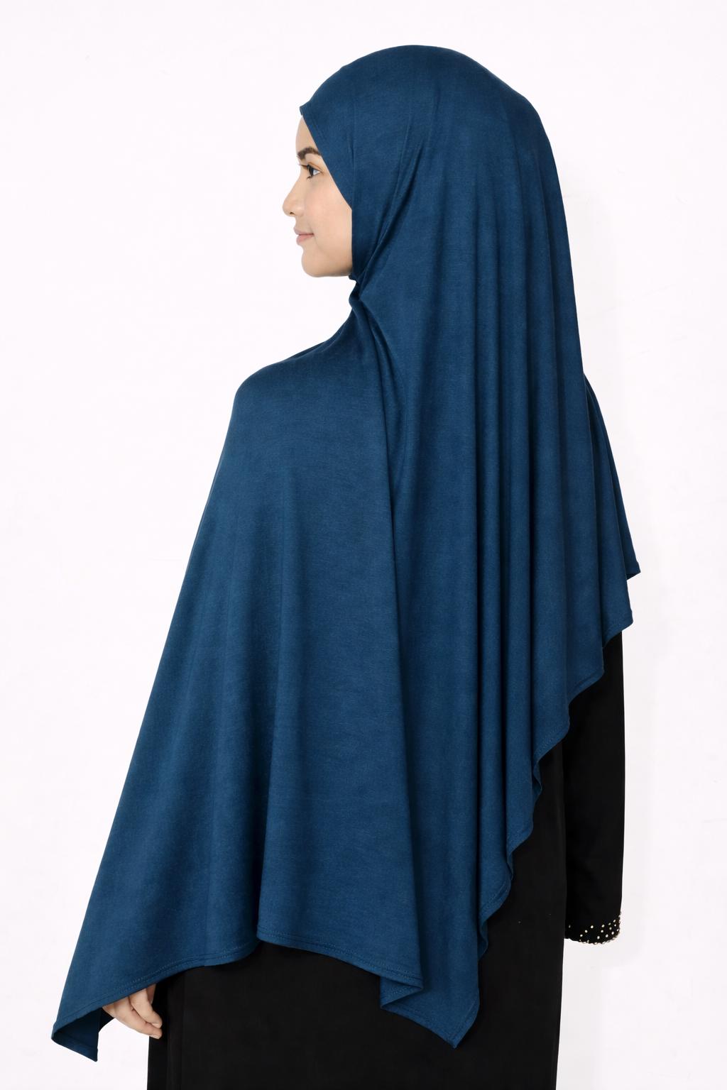 Maxi Cotton Jersey Hijab & Anti-Slip Clipped Cap Set