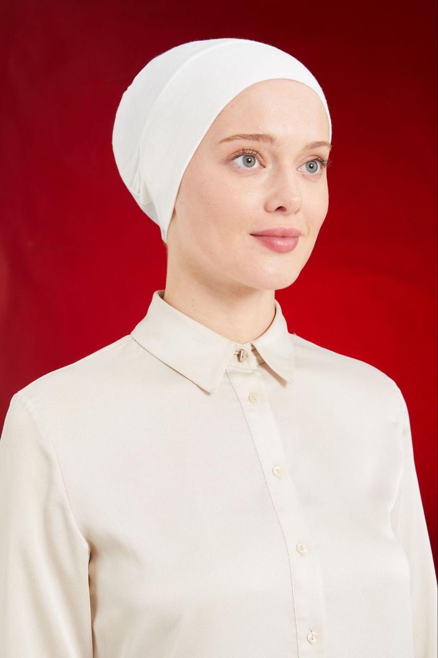 Protective Satin Hijab Under Cap – Comfort & Hair Care
