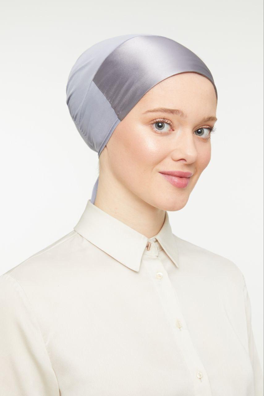 Protective Satin Hijab Under Cap – Comfort & Hair Care
