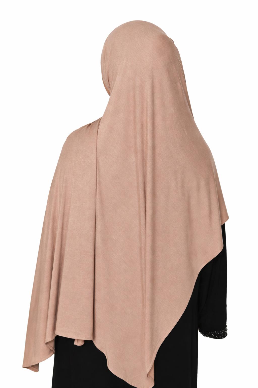 Maxi Cotton Jersey Hijab & Anti-Slip Clipped Cap Set