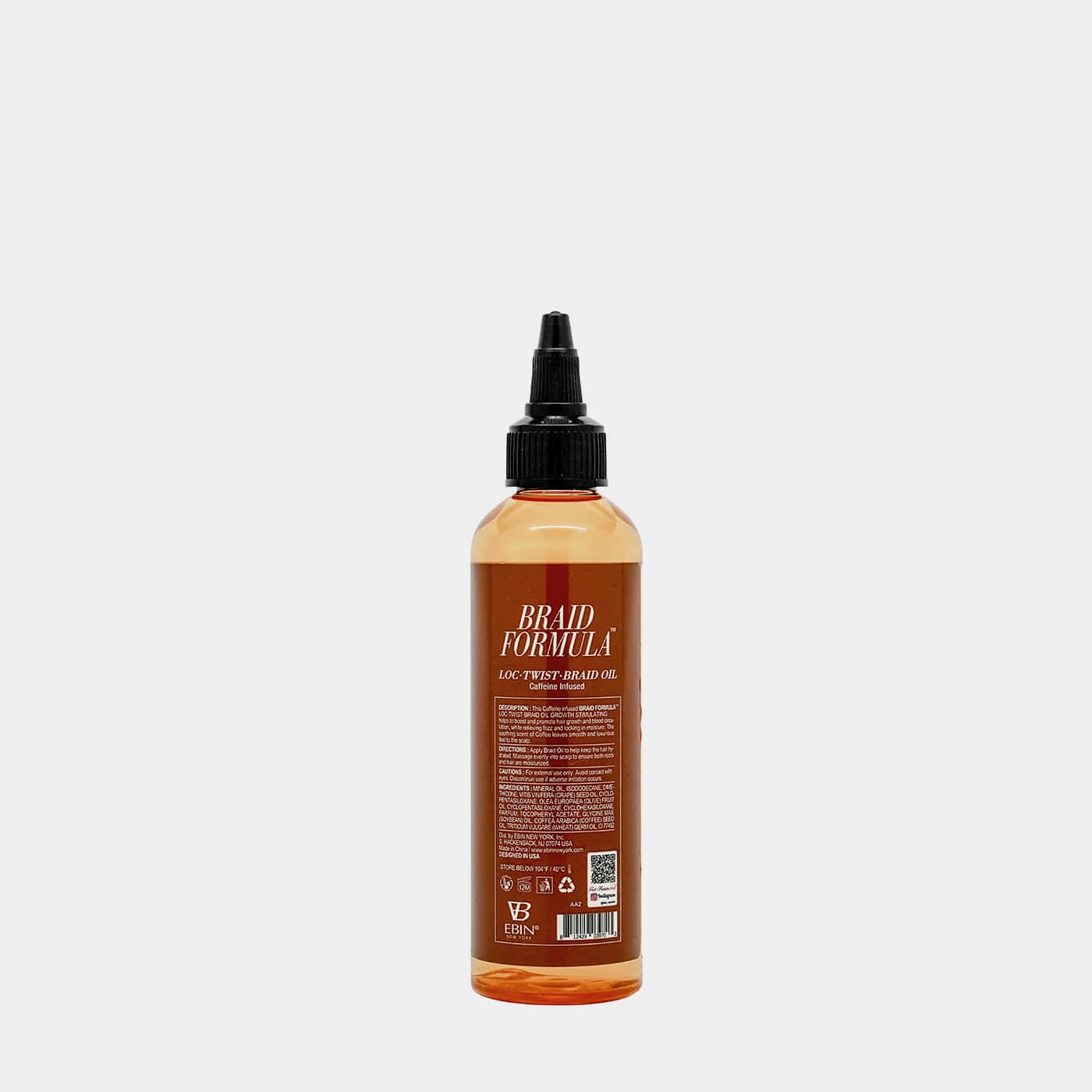 BRAID FORMULA LOC. TWIST. BRAID OIL (4OZ/120ML) - GROWTH STIMULATING
