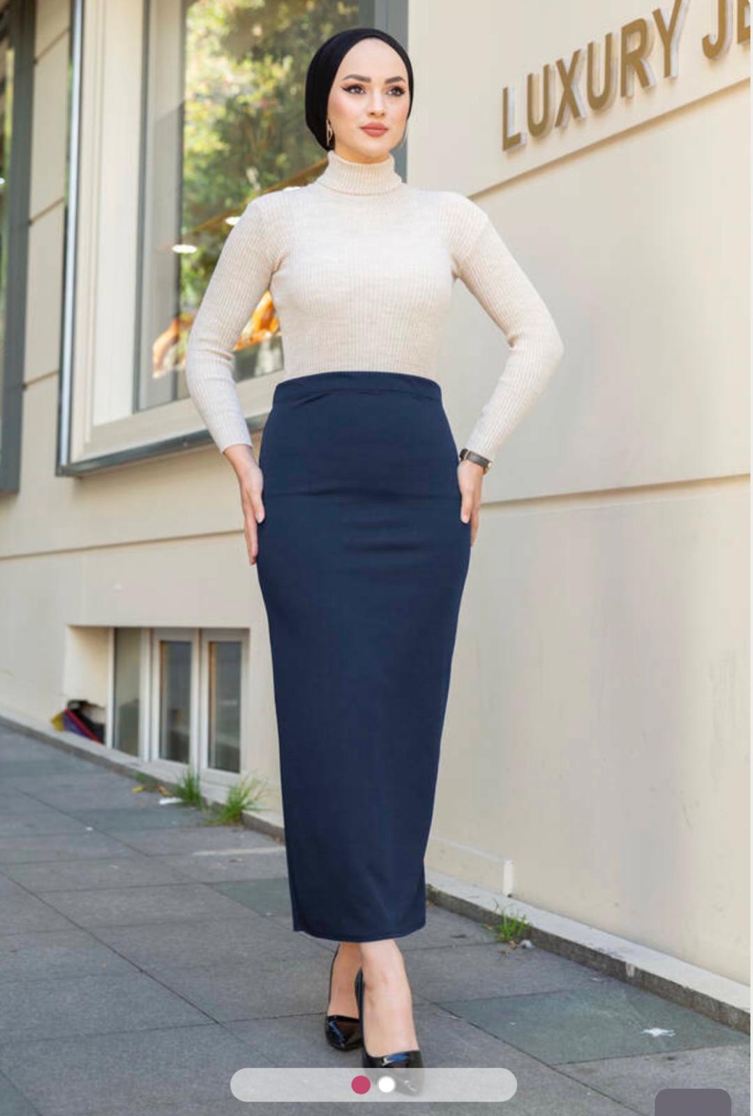 Floral Print Midi Skirt for Women