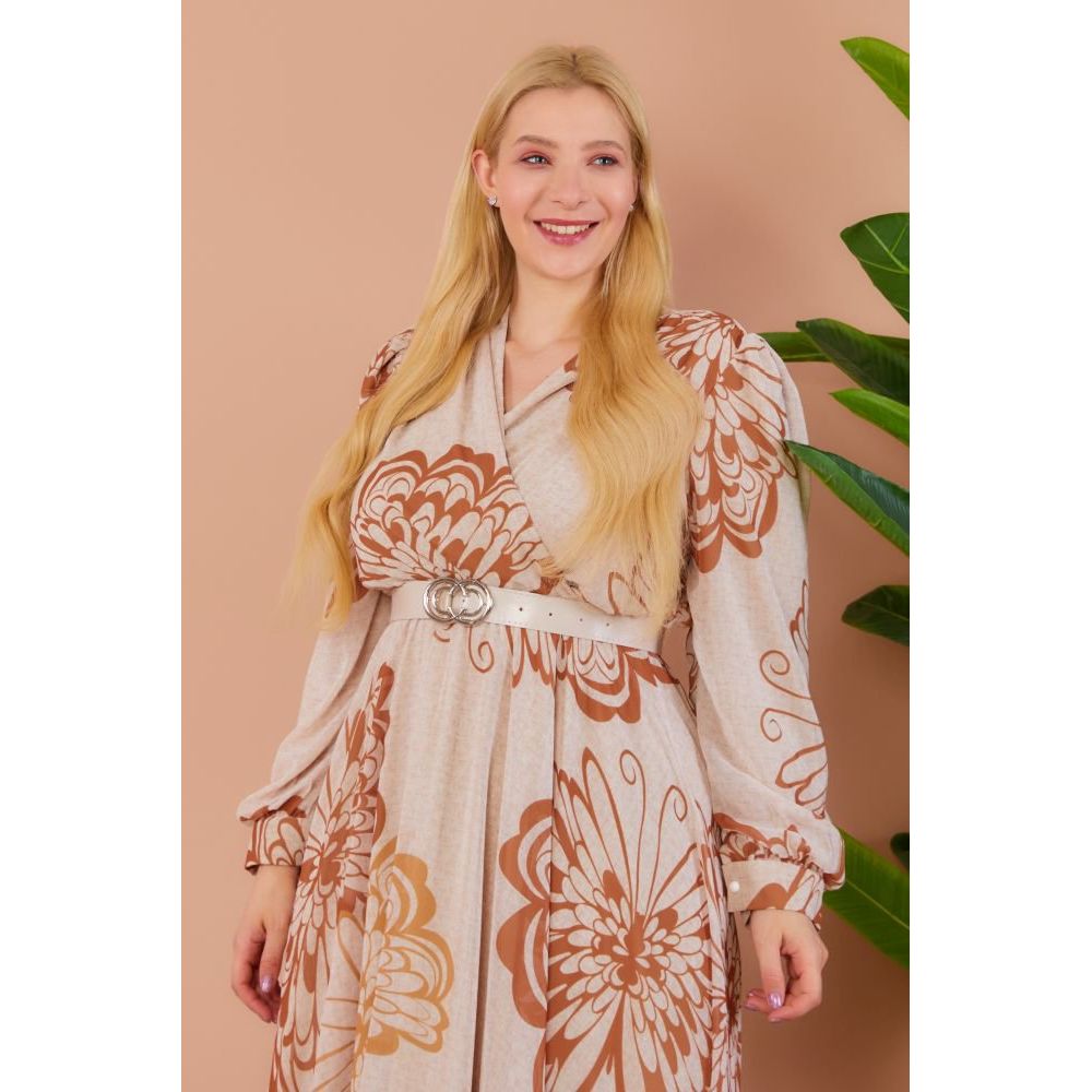 Noor Plus size chiffon dress - Somah and Mikhail