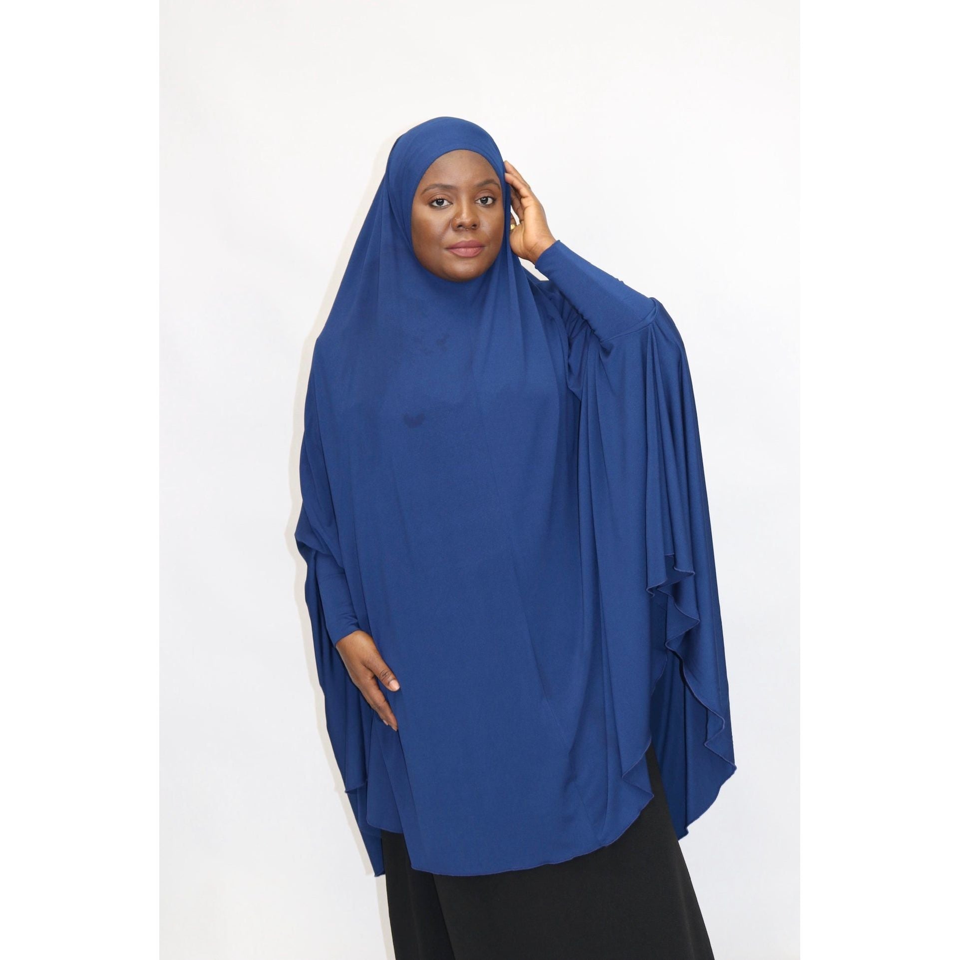 Sleeved jilbab-Navy - Somah and Mikhail