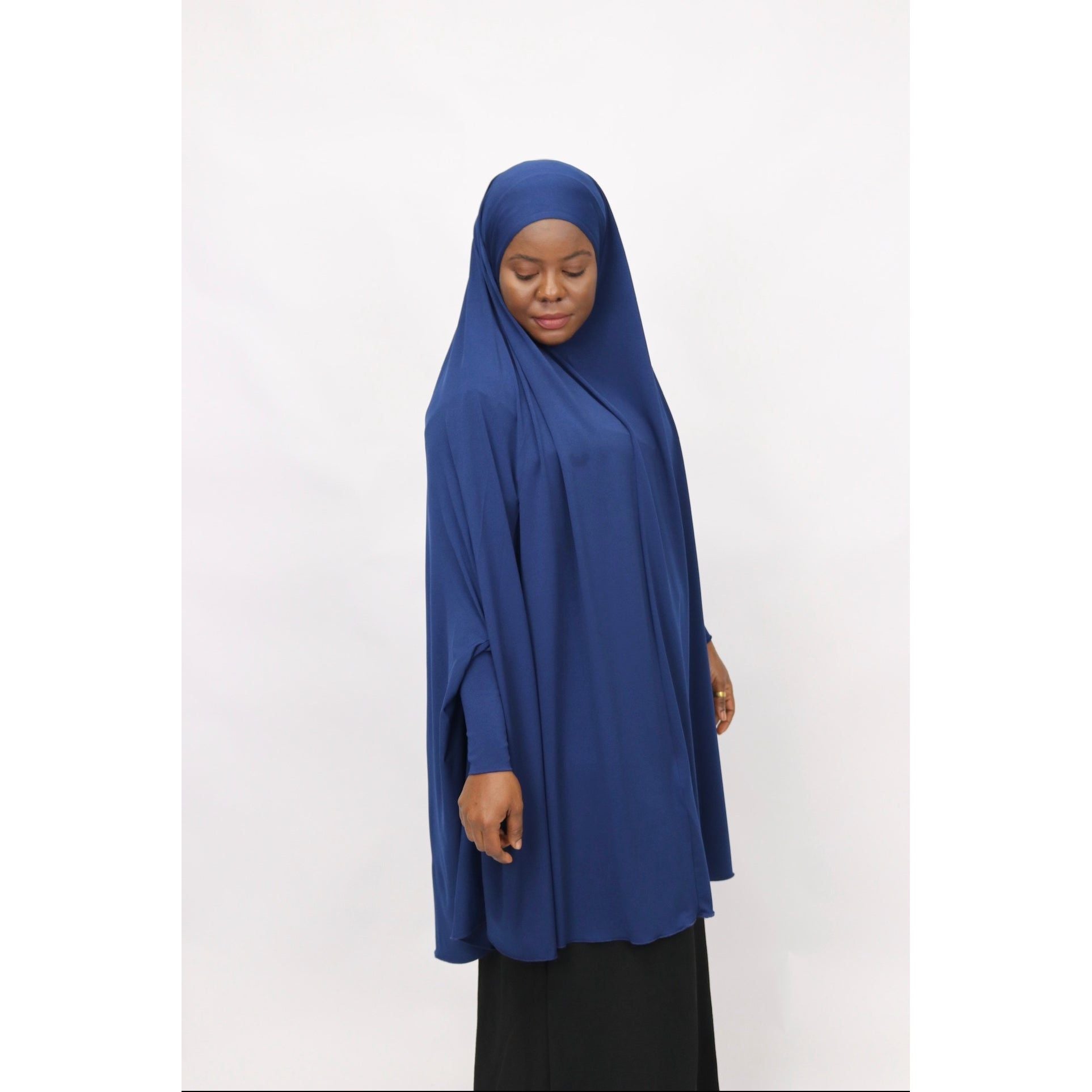 Sleeved jilbab-Navy - Somah and Mikhail