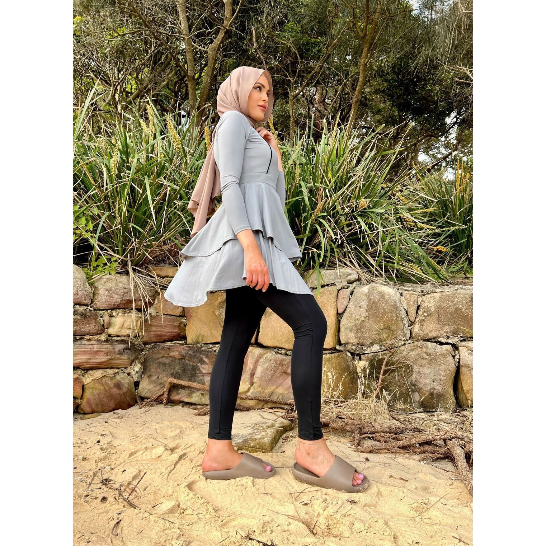 Tiered swim suit - Somah and Mikhail