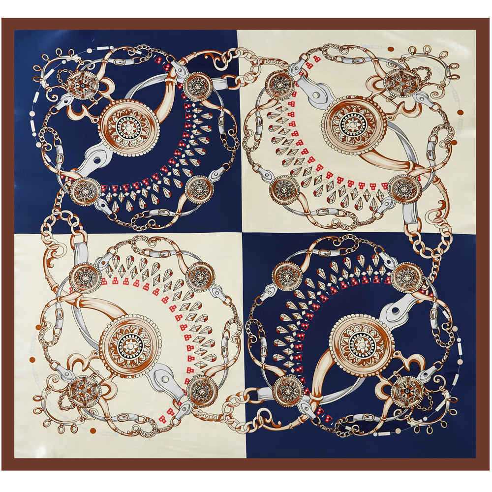 Amira silk bandana hijab